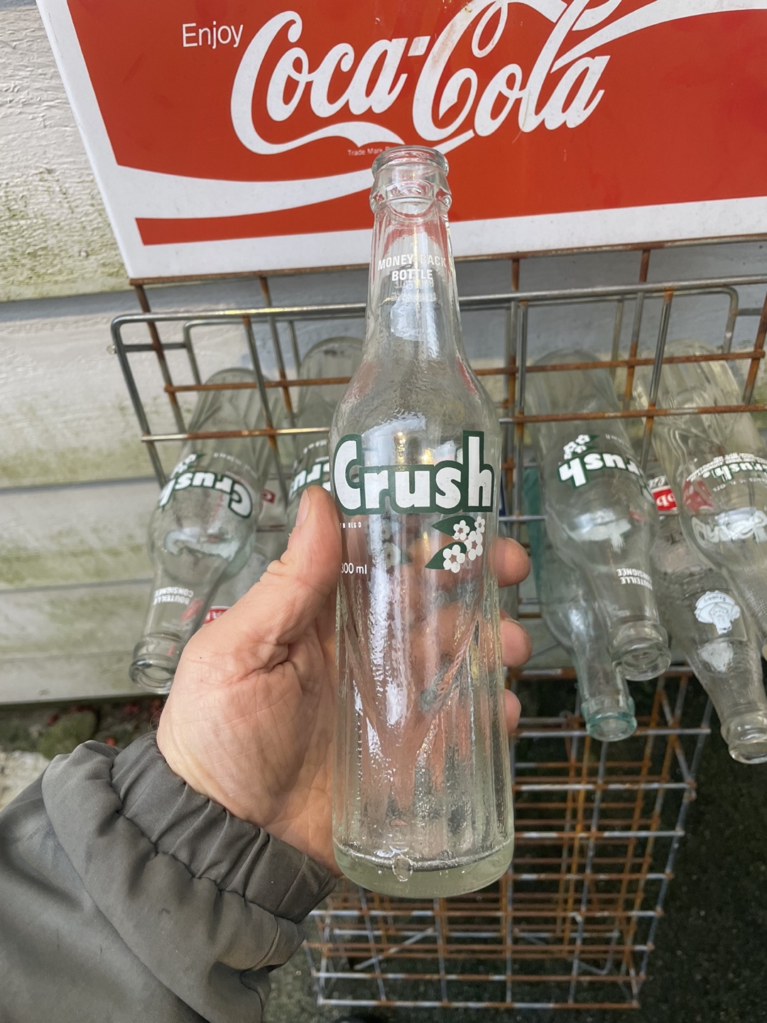 Vintage 1960 Soda Pop Crush Bottles $5 each - photo 3