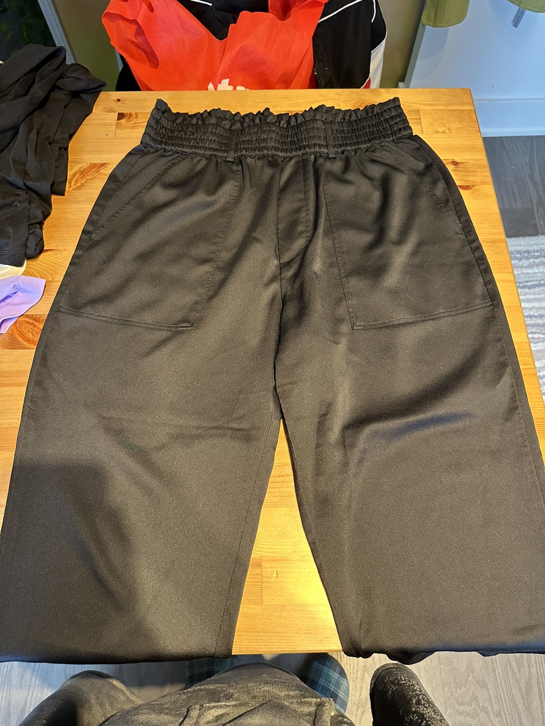 A&F Dress Pants with Elastic Waistband