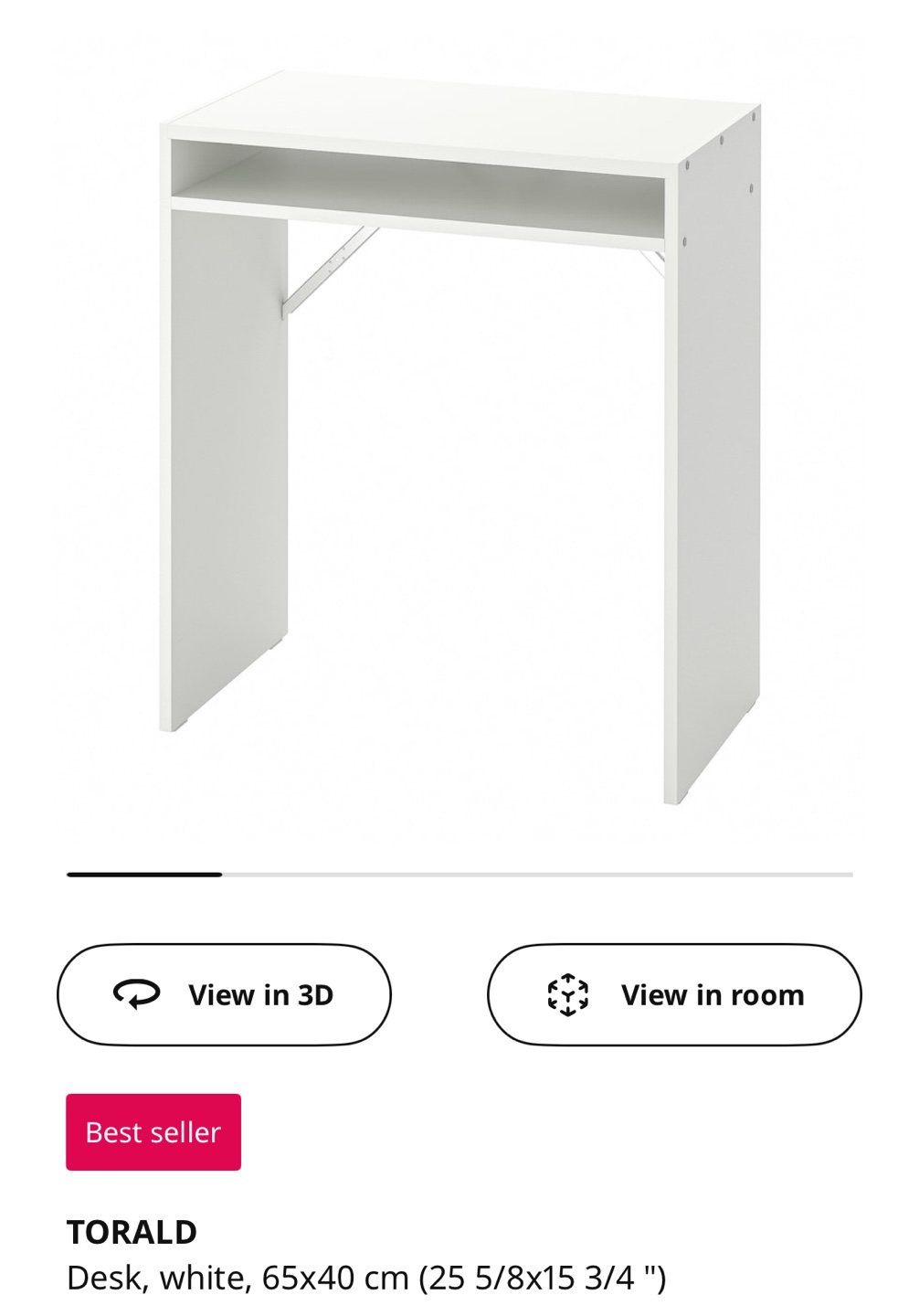 IKEA TORALD Desk