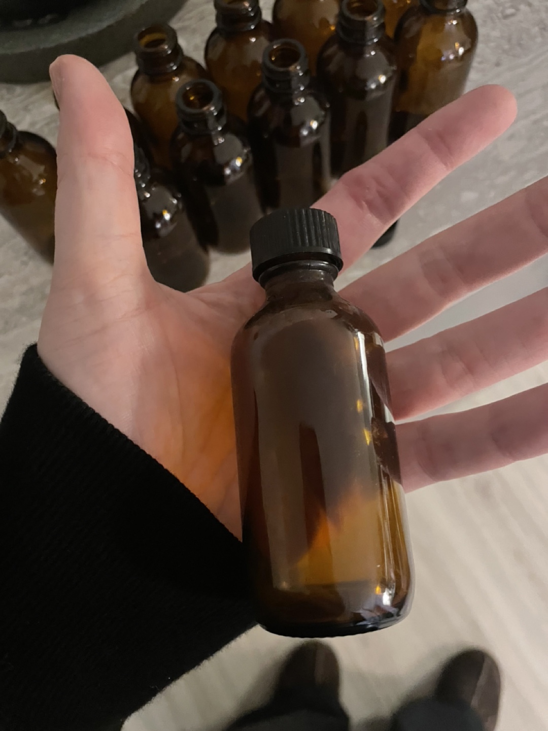 2pz/60ml 12-pack of Glass Amber Bottles - photo 4