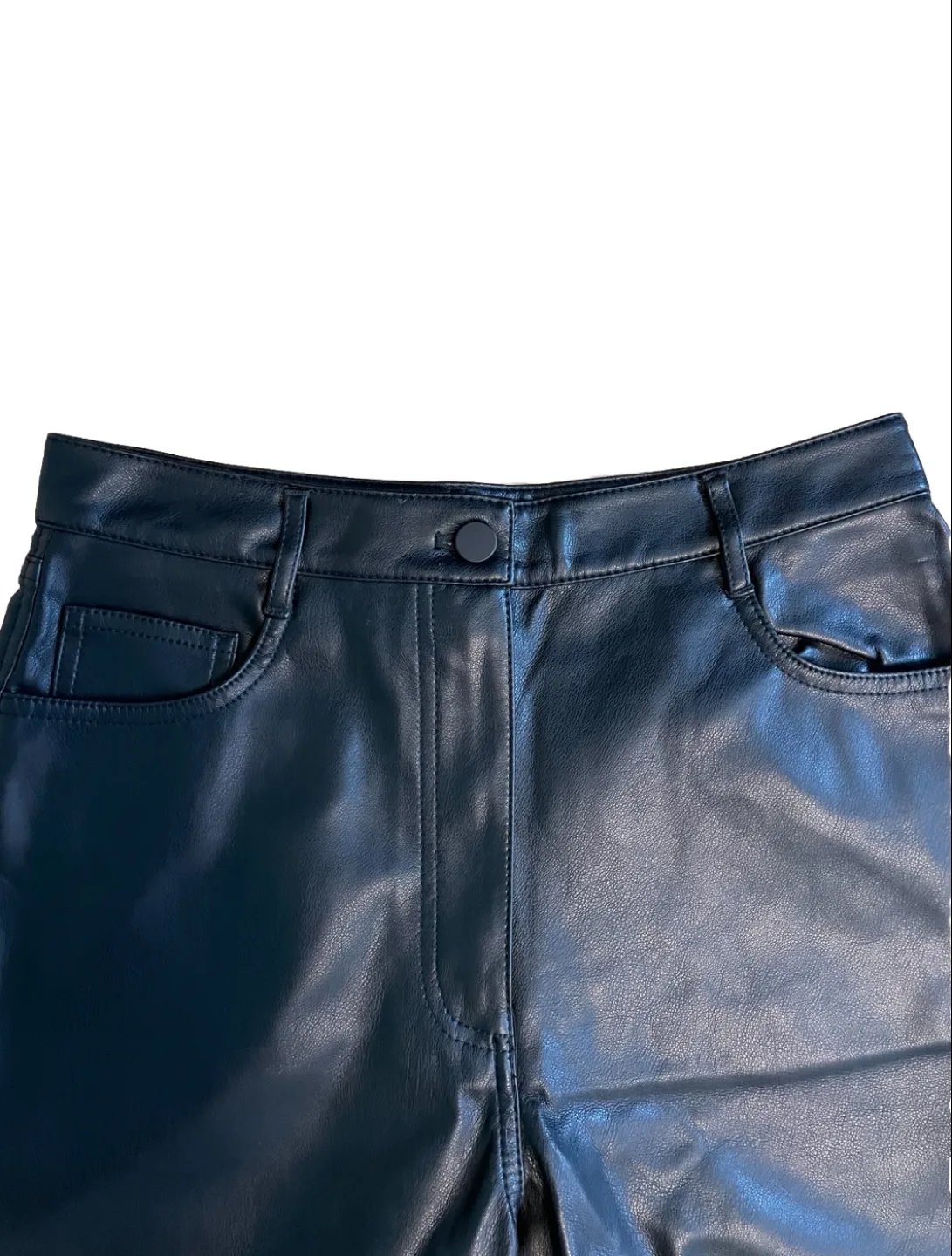 Final Price Drop ‼️NEW Oak + Fort Black Leather Pants thumbnail