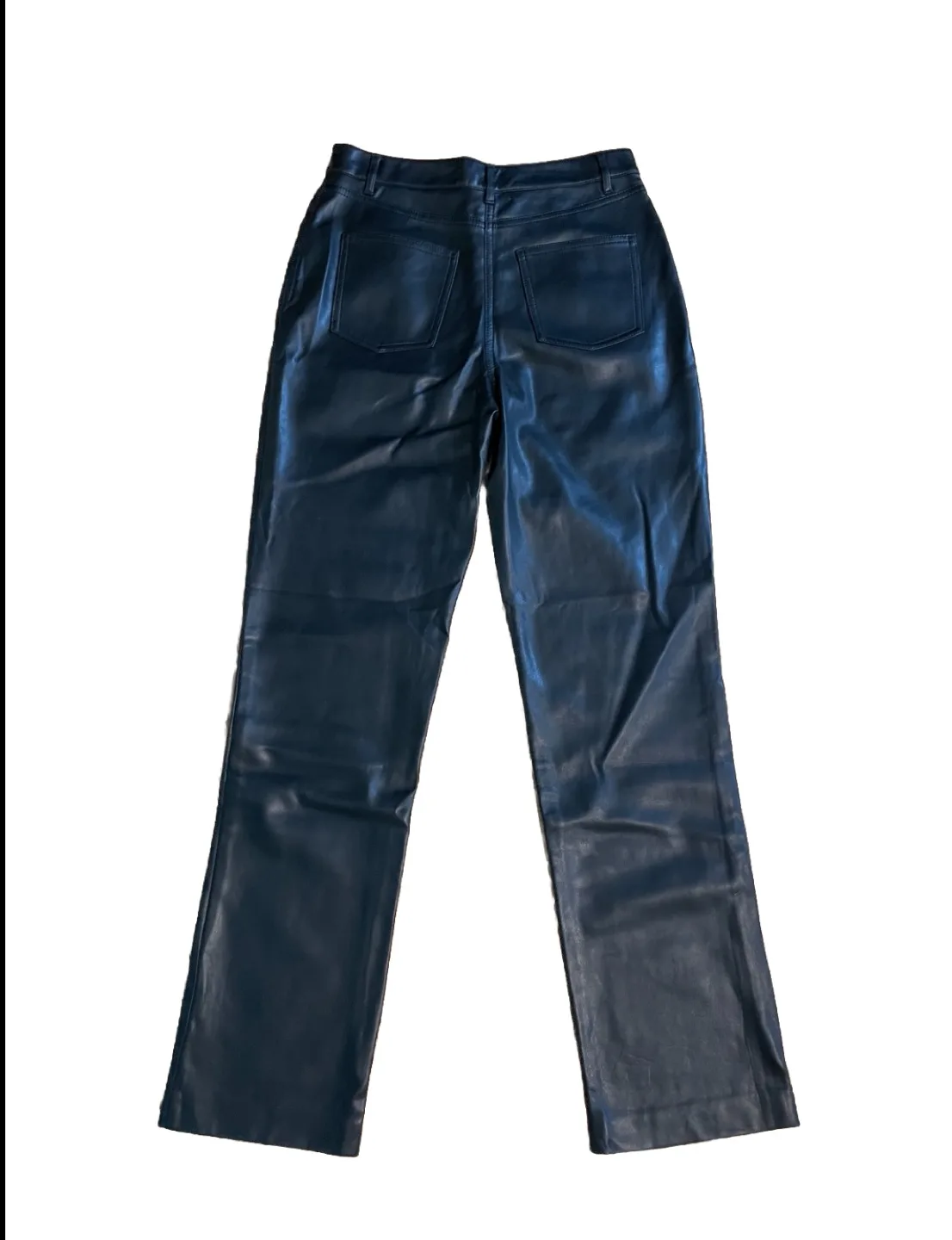 Final Price Drop ‼️NEW Oak + Fort Black Leather Pants image indicator(3)