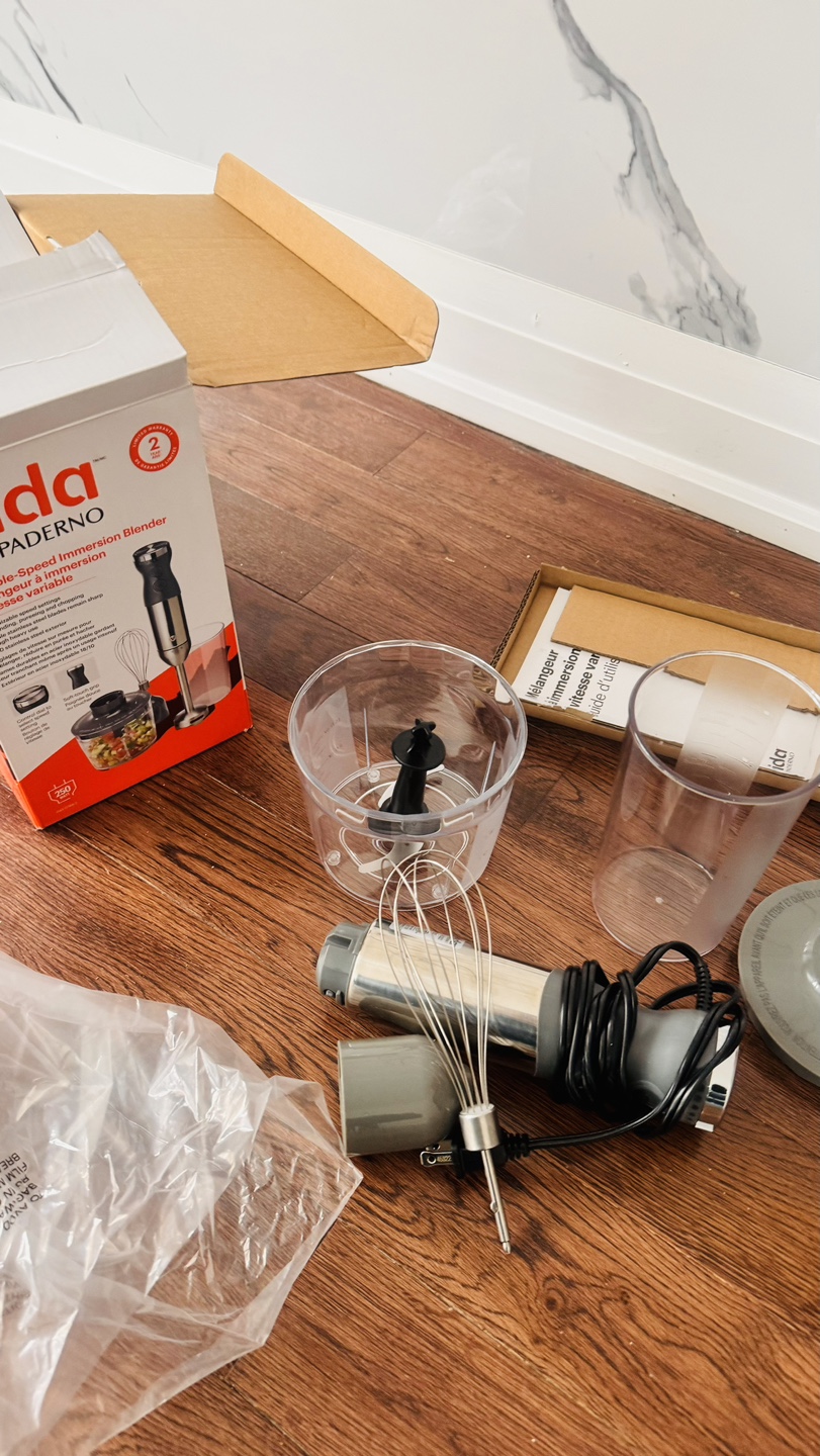 New Vida by Paderno Variable Speed Immersion Blender - photo 5