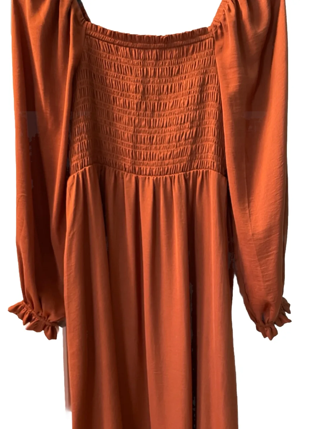 Gap Copper Puff Sleeve Dress image indicator(2)