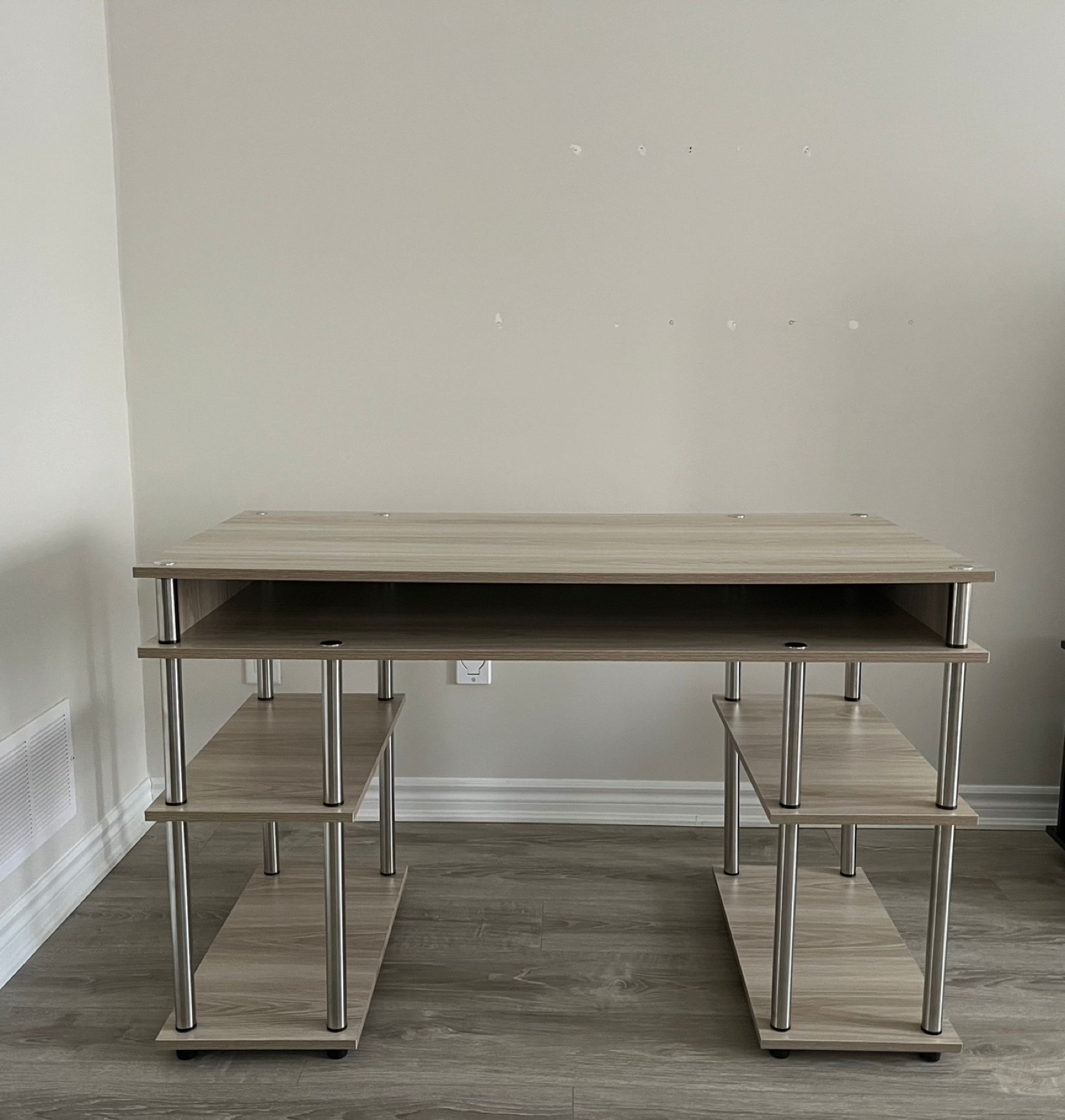 Computer Desk with Shelves