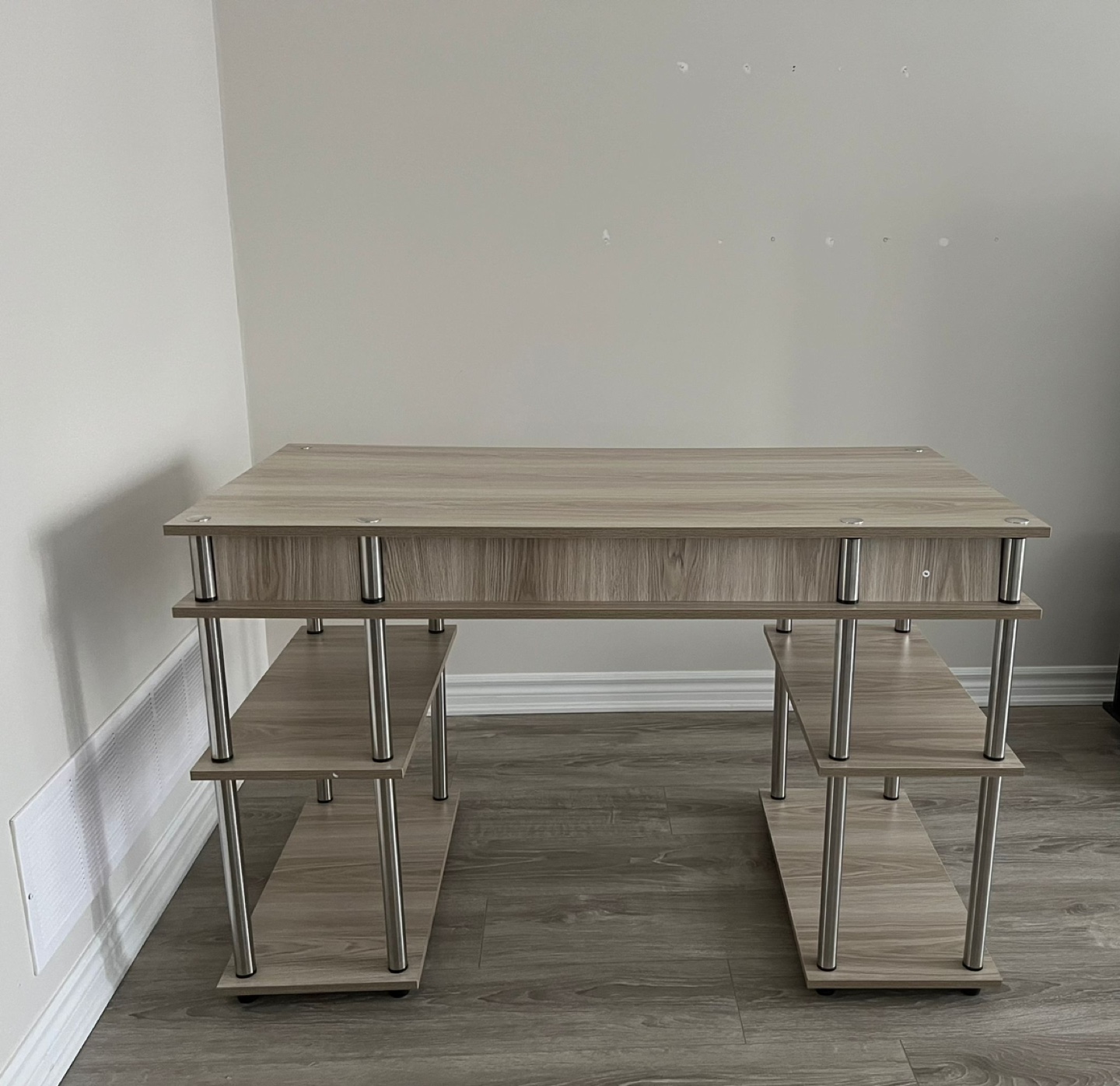 Computer Desk with Shelves - photo 2