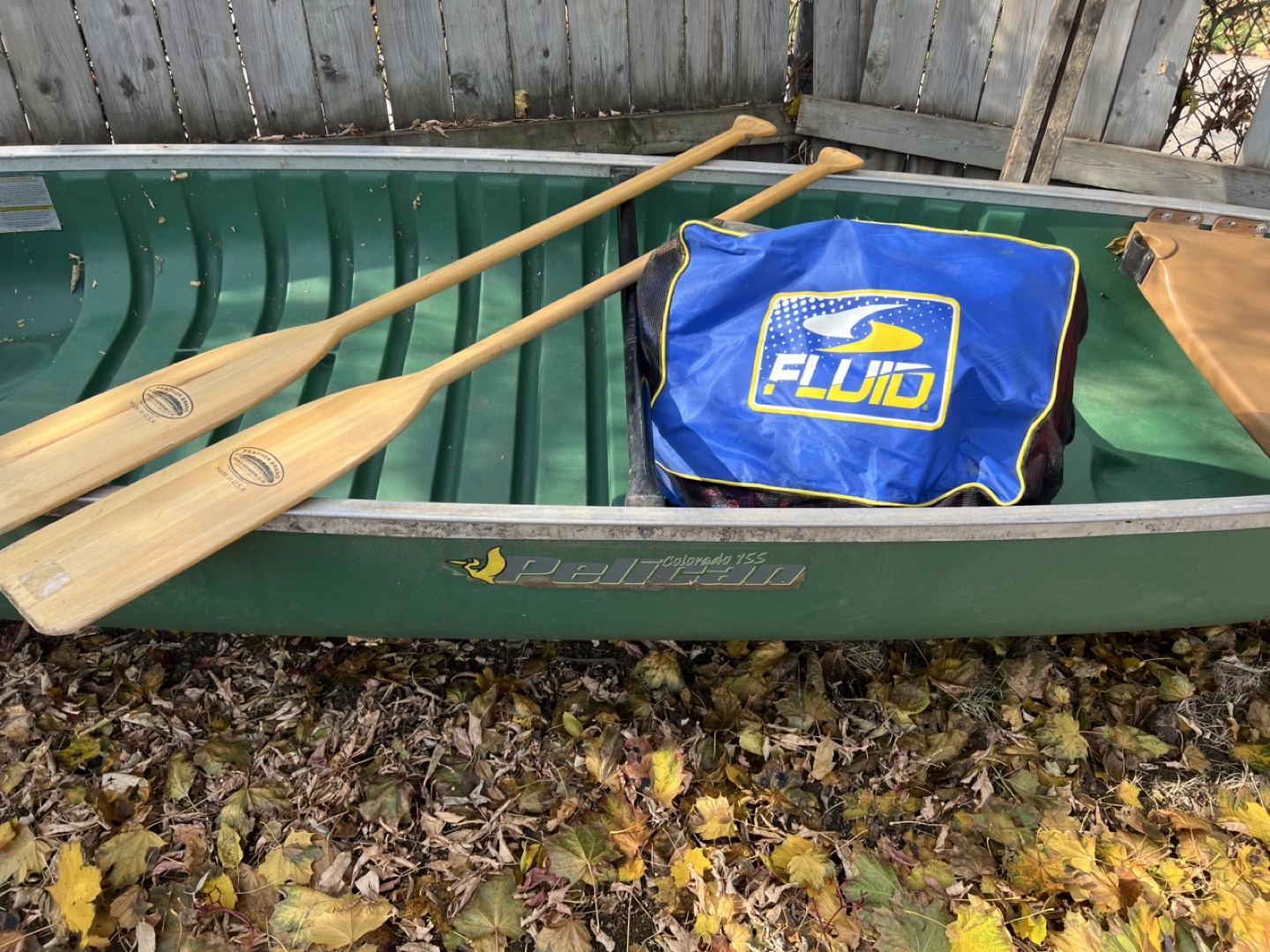 15.5 FT Canoe with Paddles - photo 2