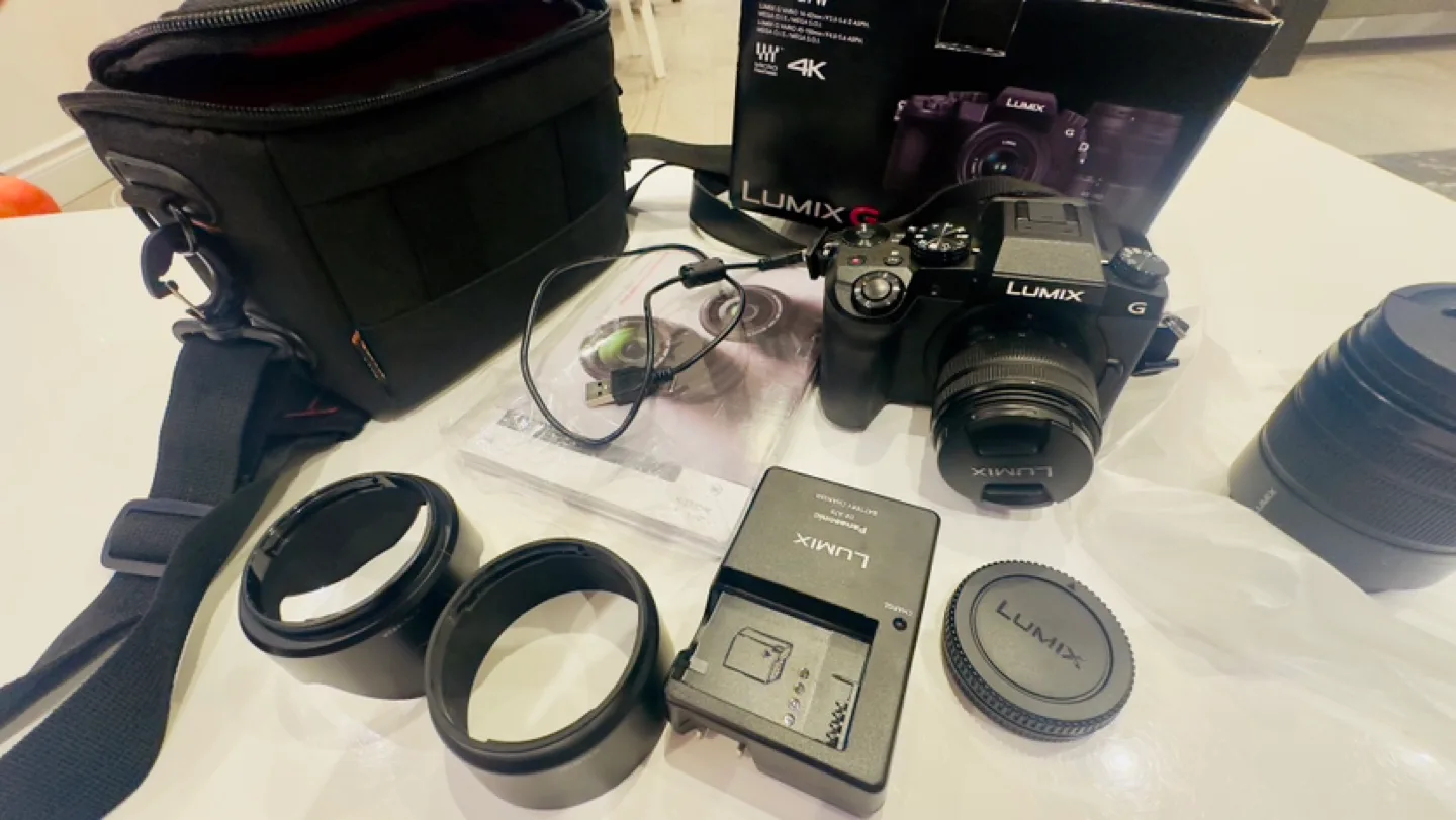 Panasonic Lumix G Camera and Bag thumbnail