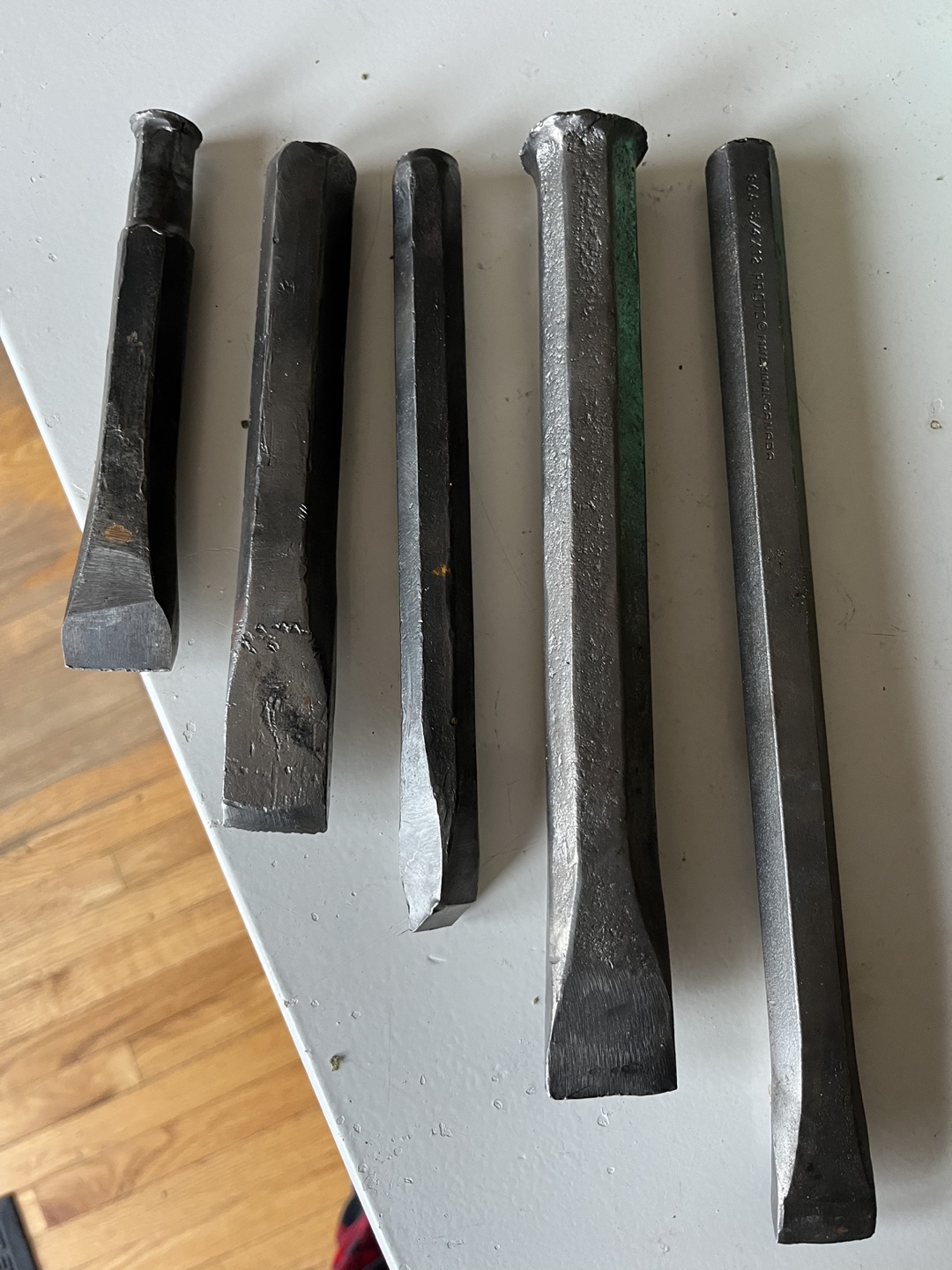 Set of 5 Chisels