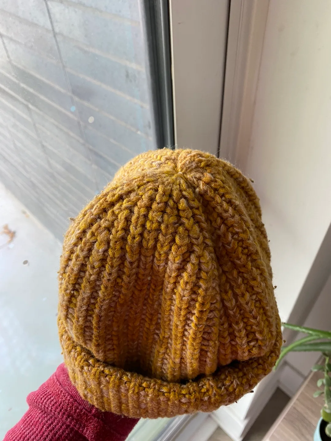 Yellow Knit Beanie image indicator(2)