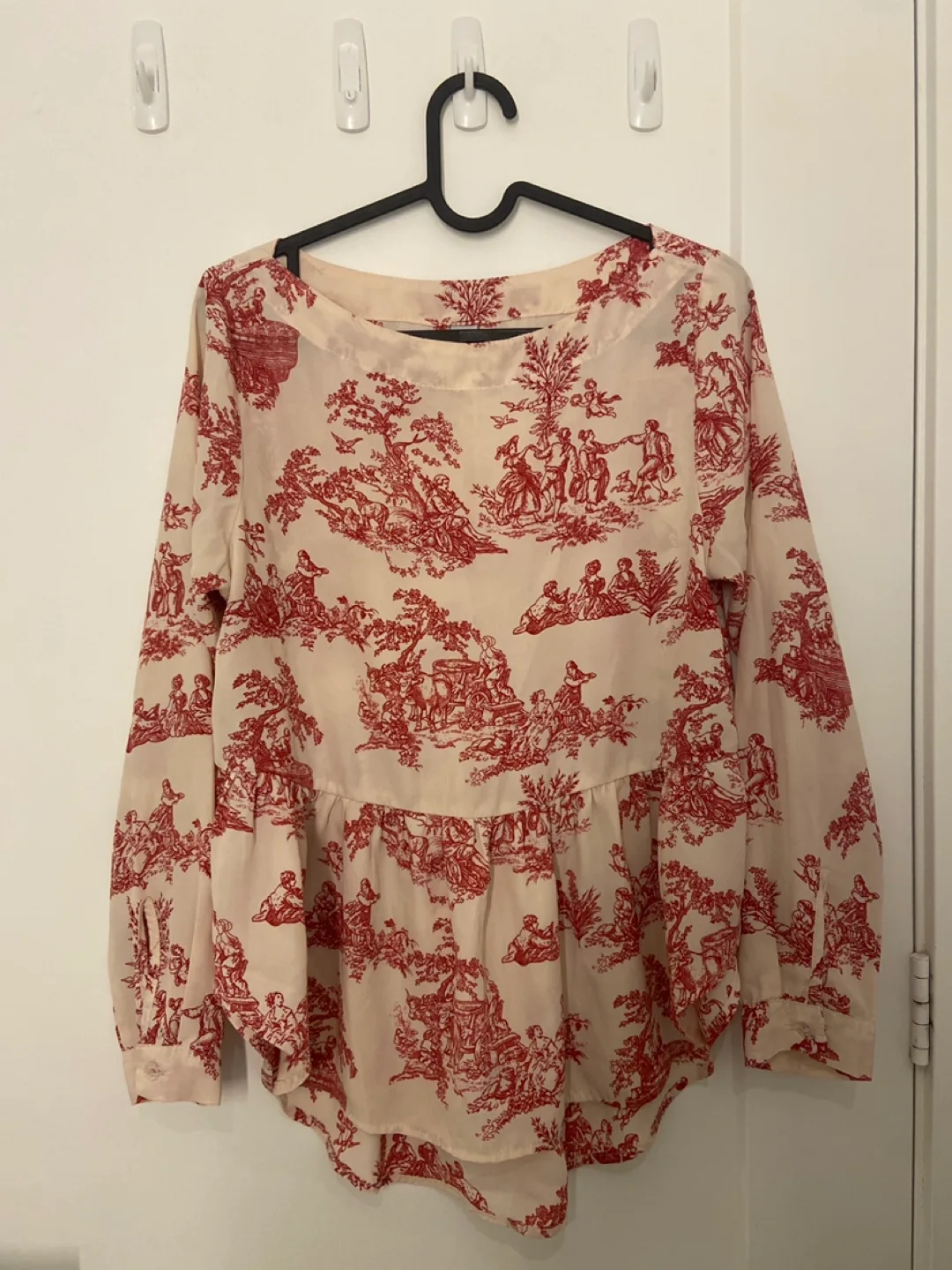 Red Print Blouse thumbnail