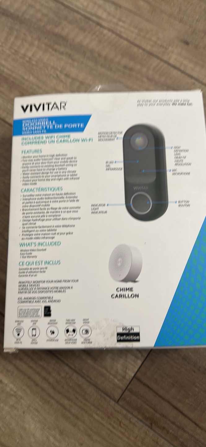 VIVITAR Wireless Video Doorbell - photo 2