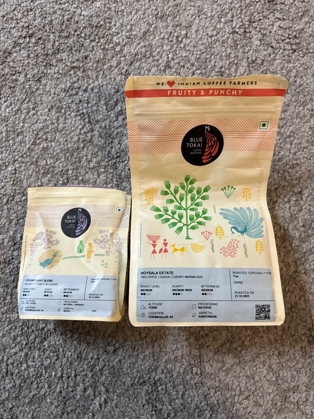 Blue Tokai Coffee - 11th Birthday Blend and Hoysala Estate thumbnail