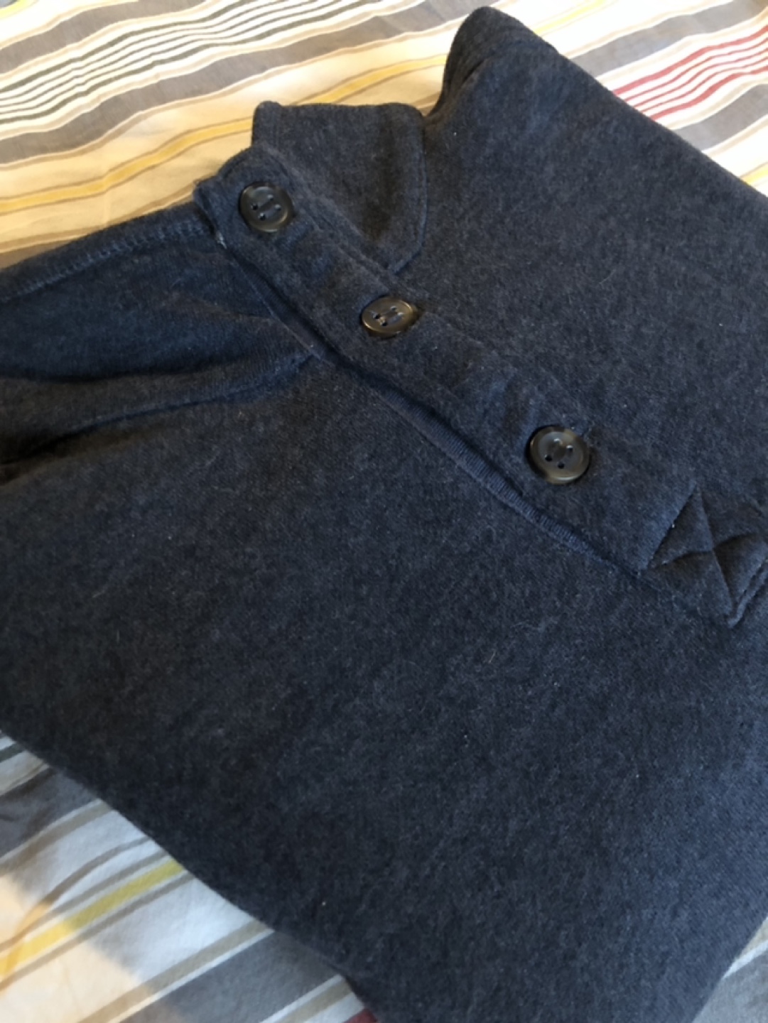 G.H. Bass & Co. Mens Sweater with fleece-lined collar - photo 2