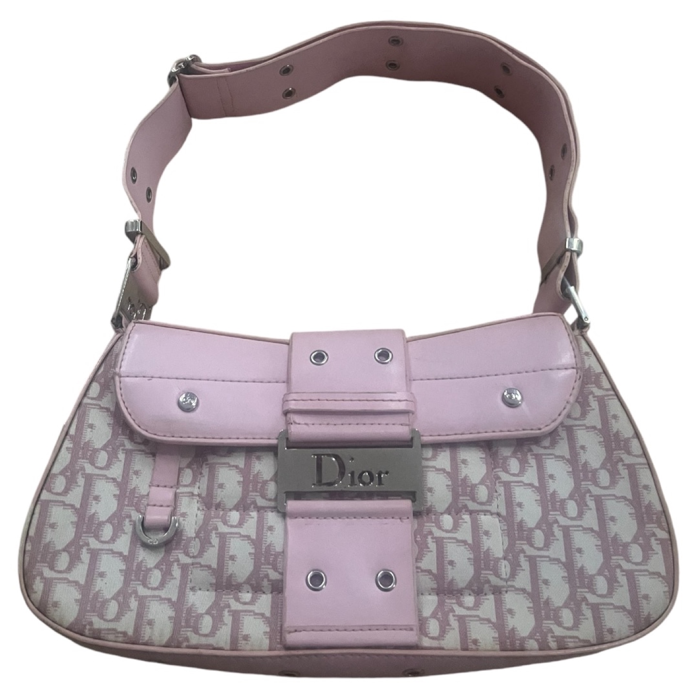 Pink Dior Shoulder Bag