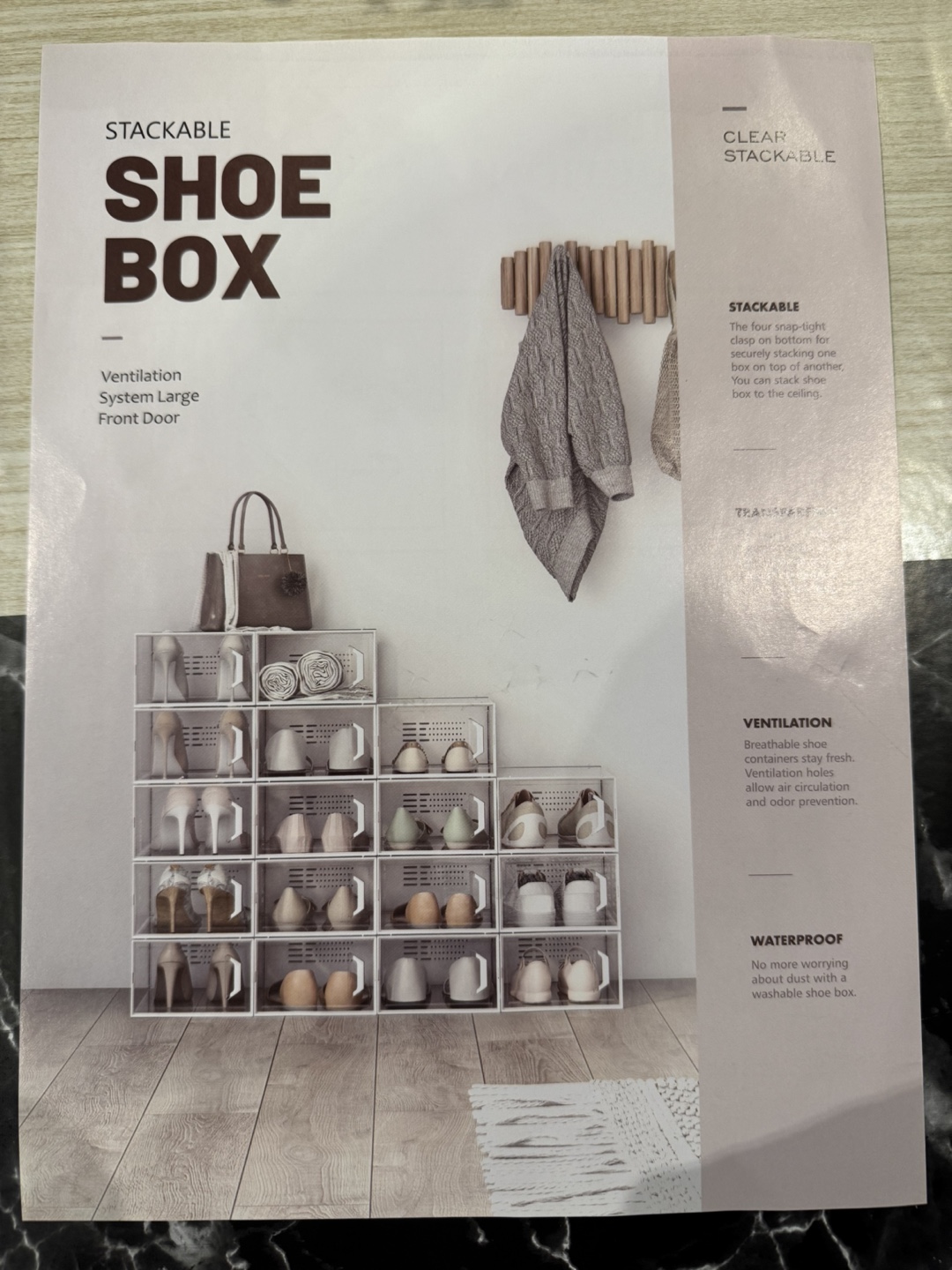 See Spring 12 Pack Stackable Shoe Boxes - photo 3