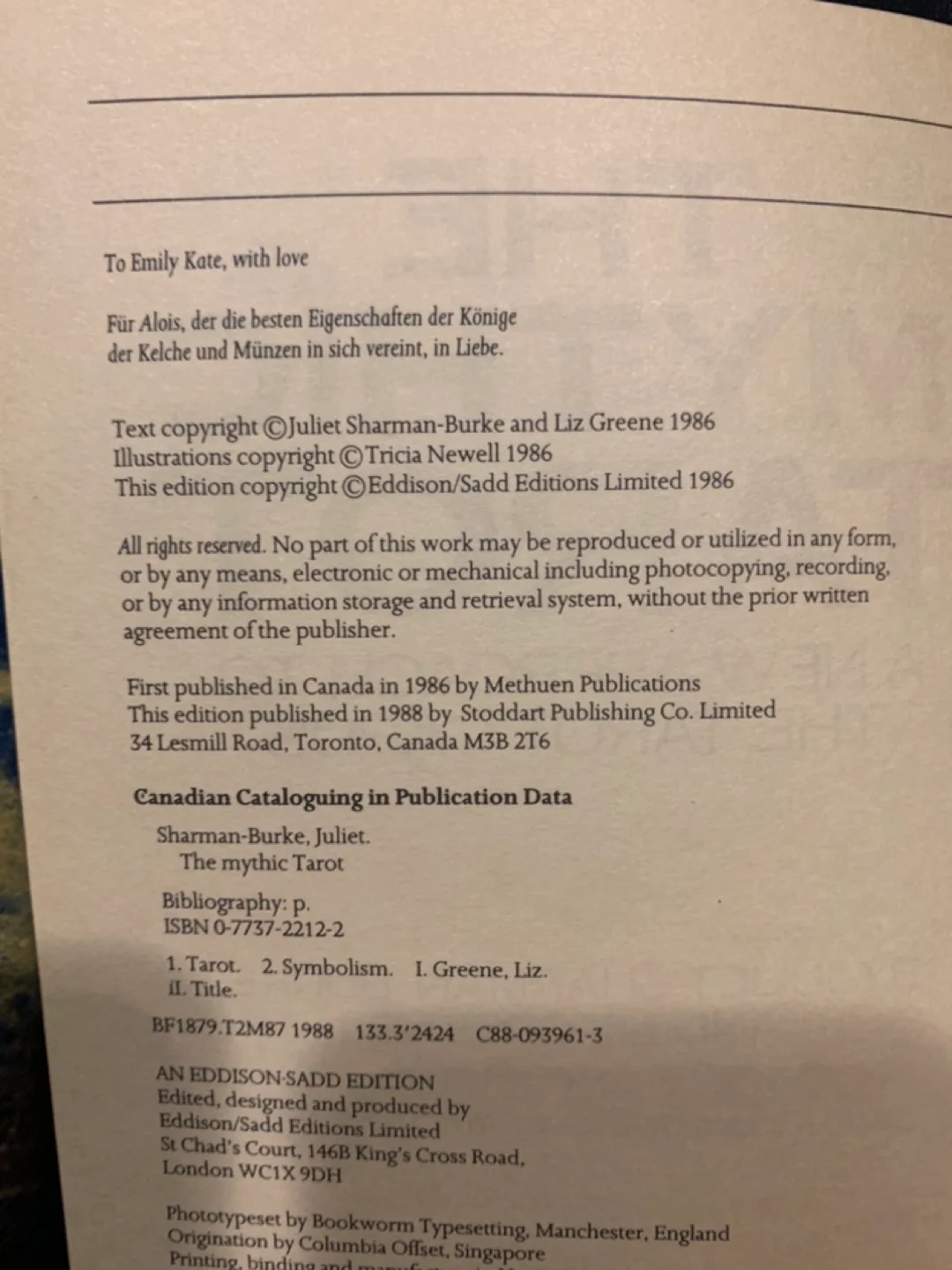 Vintage Mythic Tarot 1986 Complete Book & Cards image indicator(3)