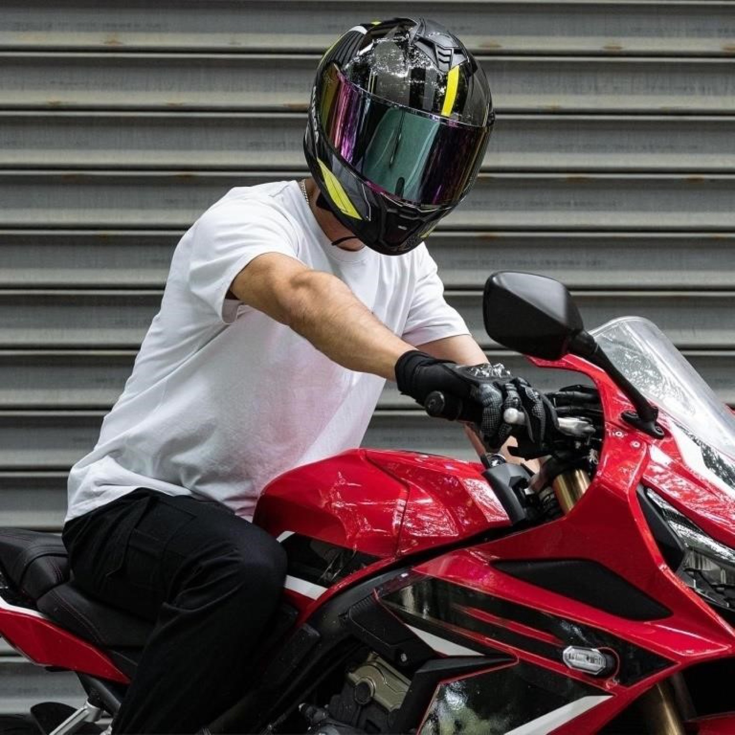 AUBOA Motorcycle Helmet with Visor - photo 4