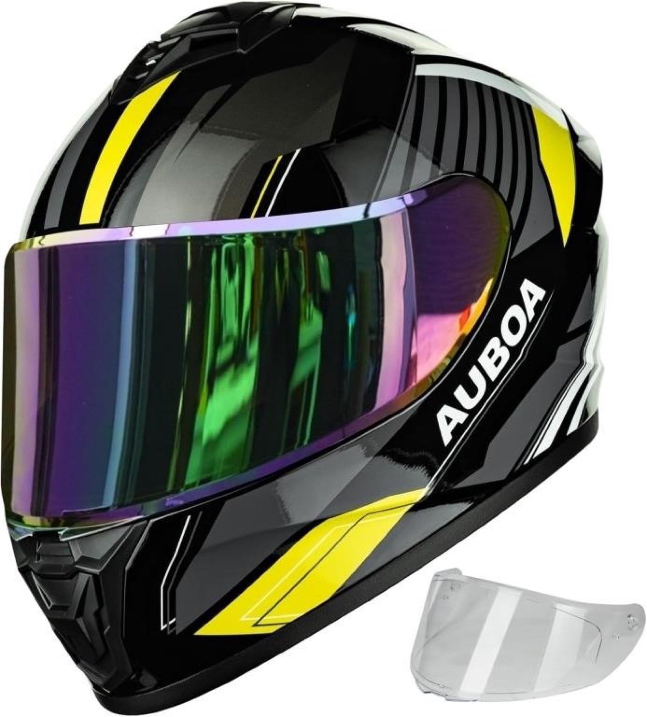 AUBOA Motorcycle Helmet with Visor