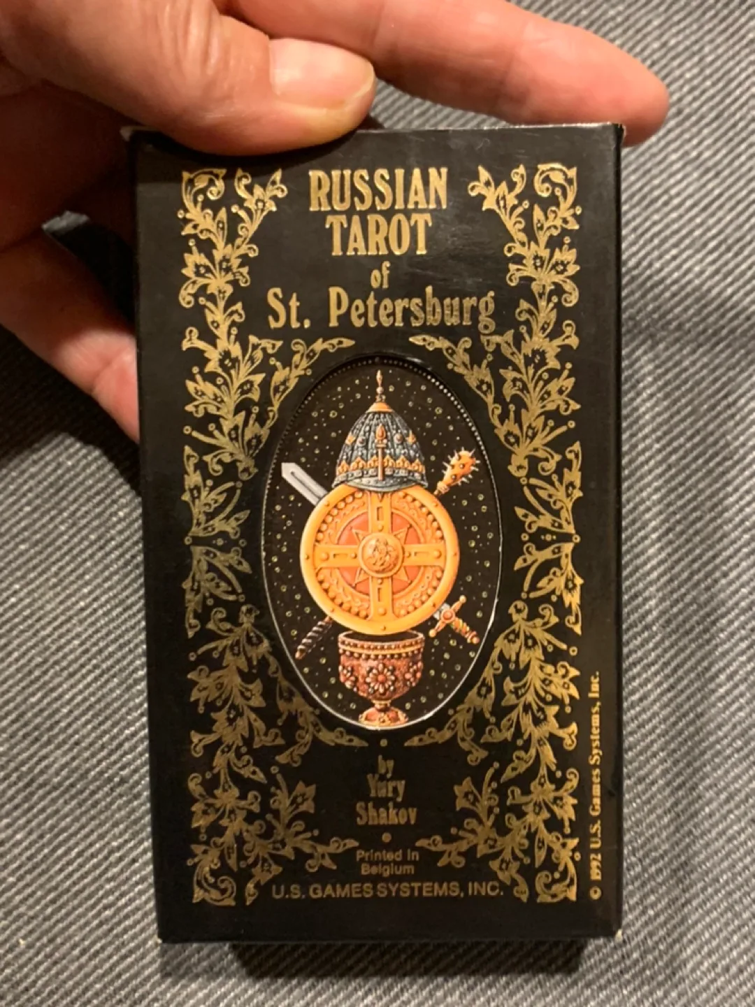 VINTAGE 1992 Russian Tarot of St. Petersburg by Yury Shakov image indicator(7)