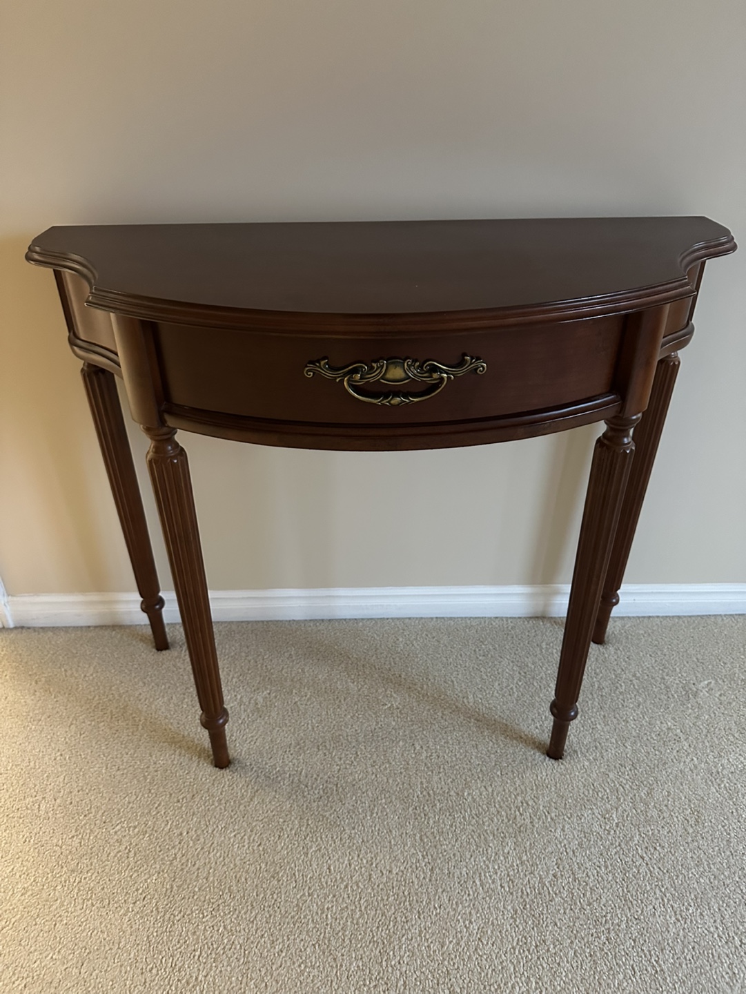 Half-Round Console Table