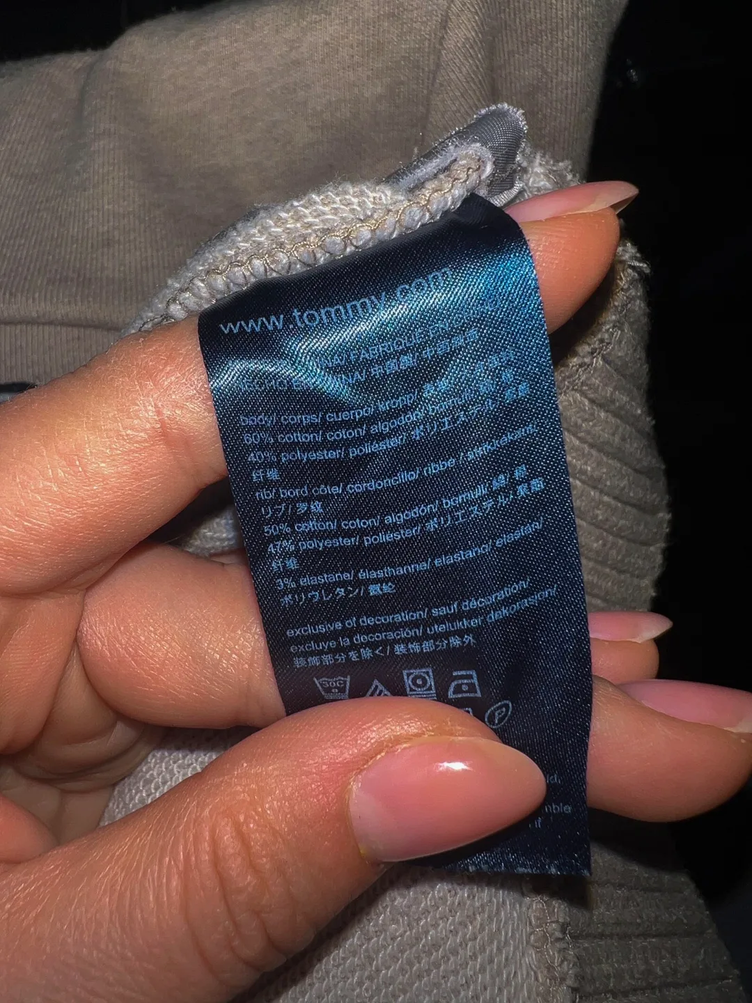 Tommy Hilfiger Sweater M -  beige sweatshirt image indicator(6)