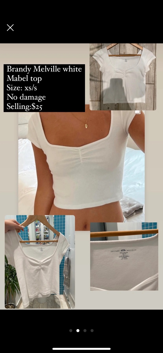 Brandy Melville Mabel Top - photo 3