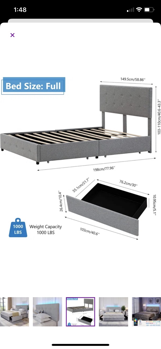 Queen Bedframe - photo 4