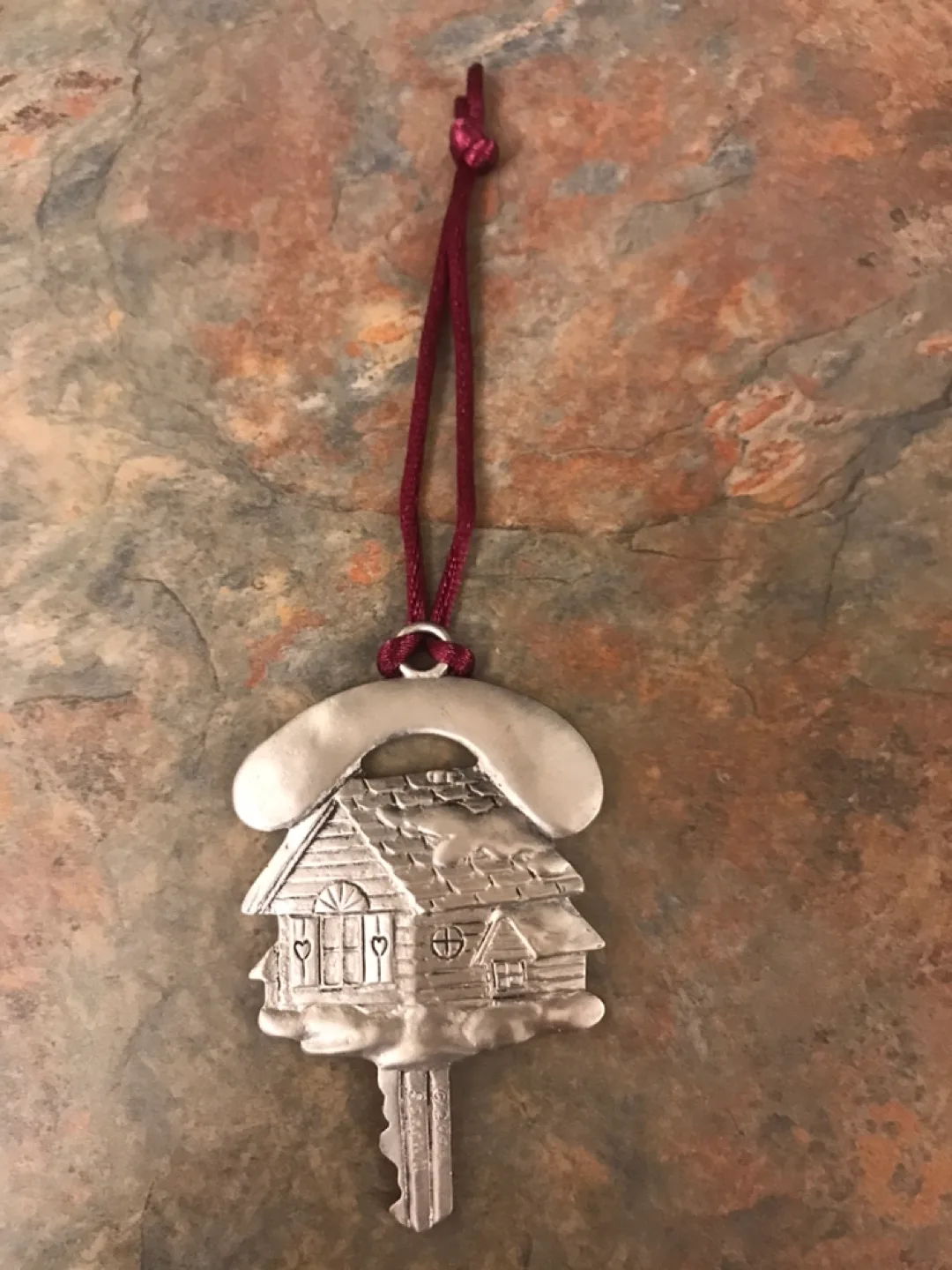 Seagull Pewter Key & House Ornament image indicator(2)