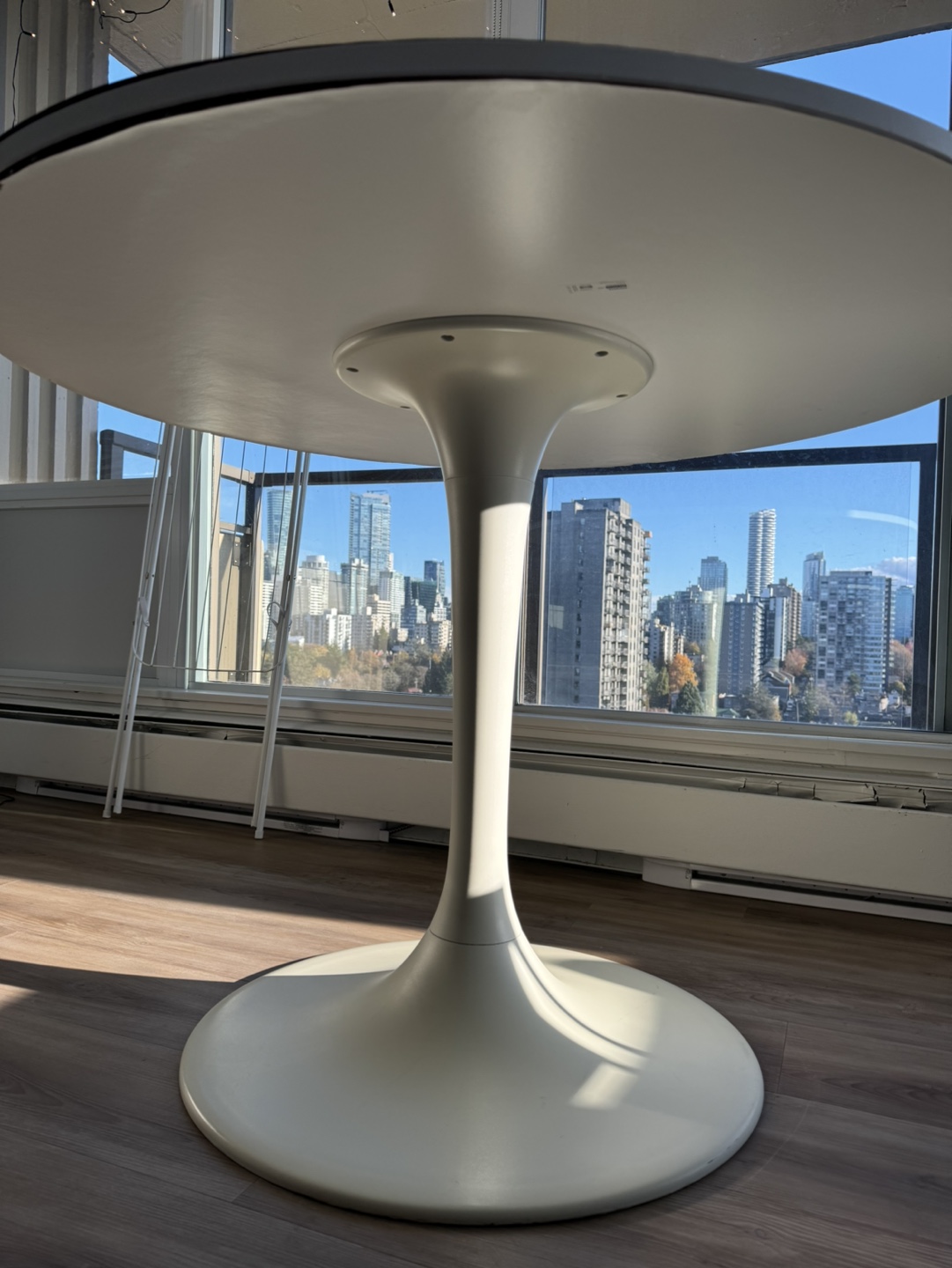 White IKEA Table - photo 2