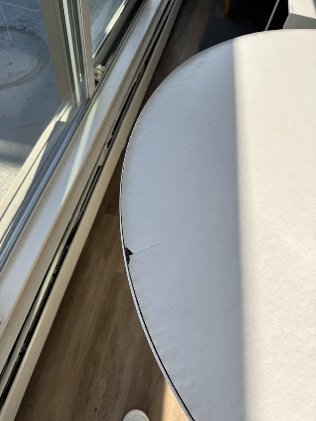 White IKEA Table - photo 4