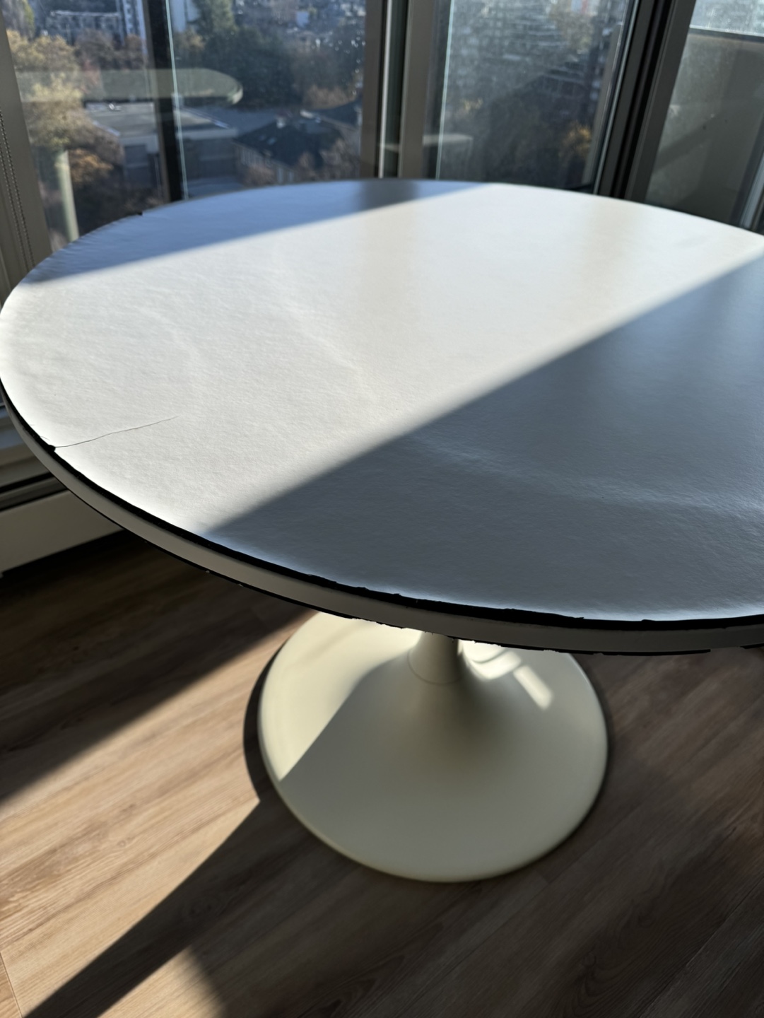White IKEA Table - photo 3