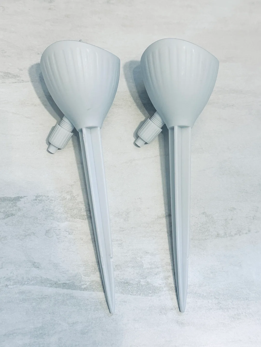 2 pcs white auto drip plant watering thumbnail