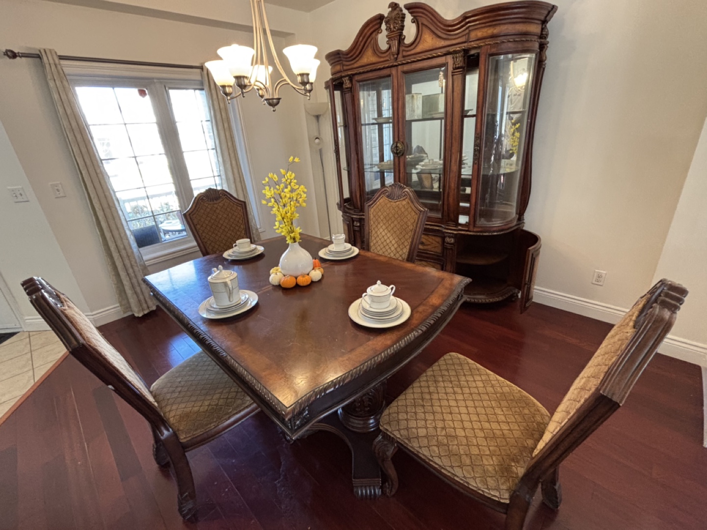 Dining Set and cabinet- Free