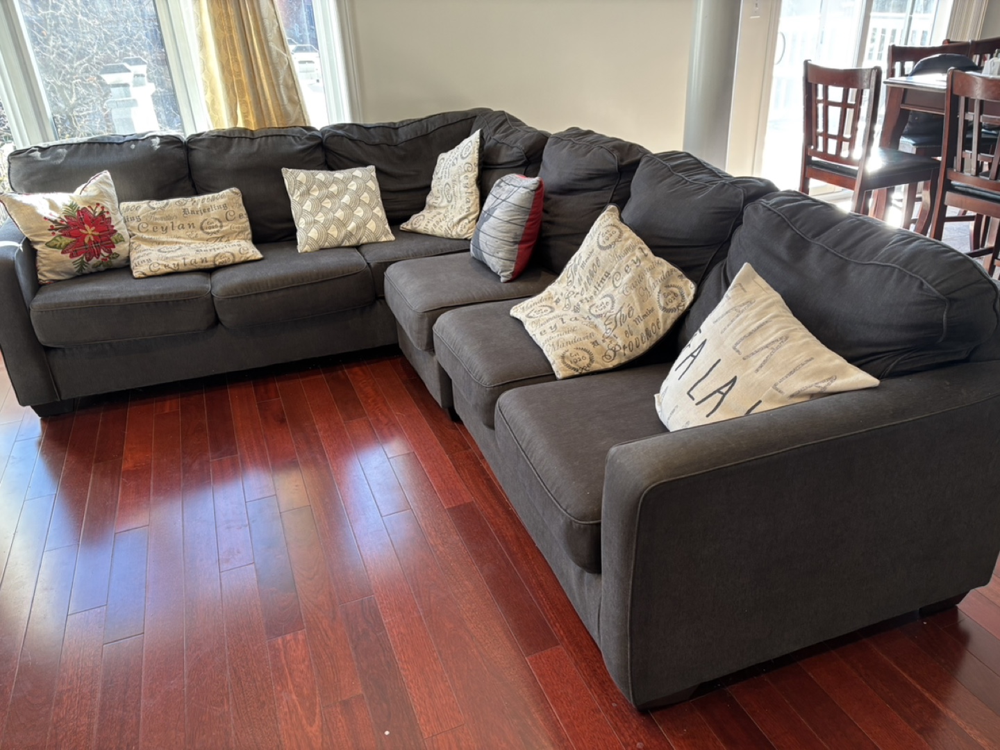Grey Sectional Sofa - photo 2