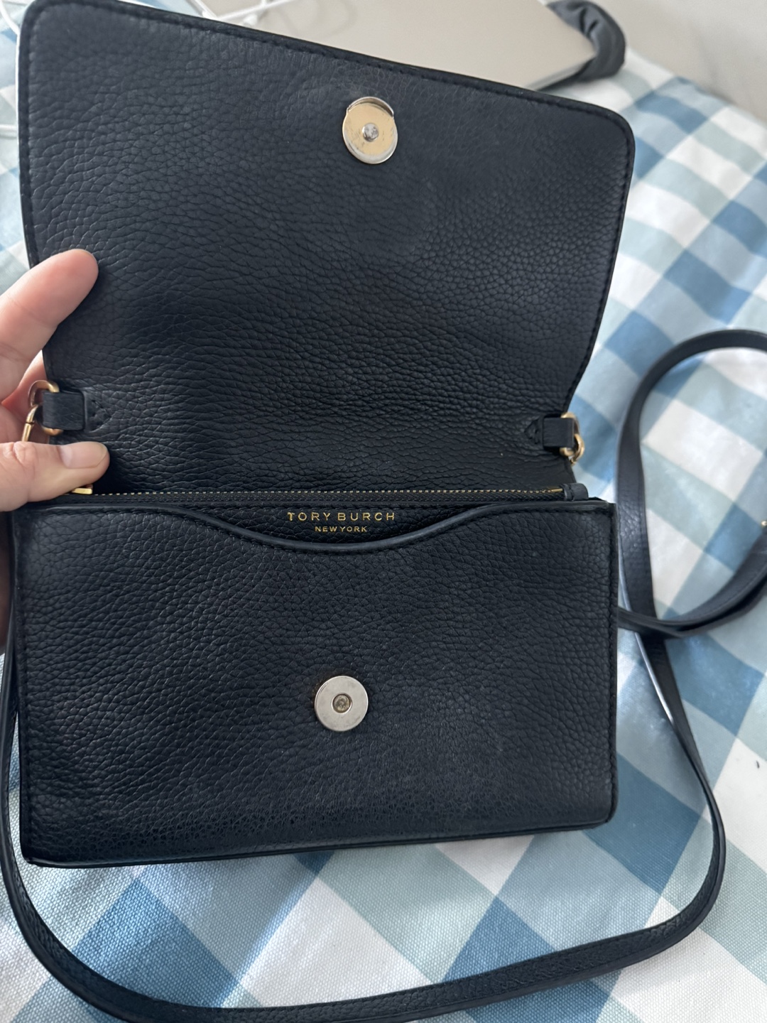 Tory Burch Black Leather Crossbody Bag - photo 4
