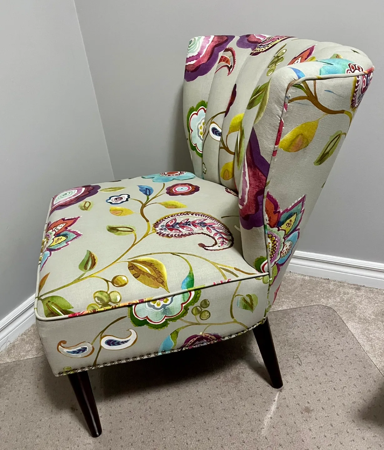 Korey Channel Back Slipper Chair by Madison Park 🧡 image indicator(3)