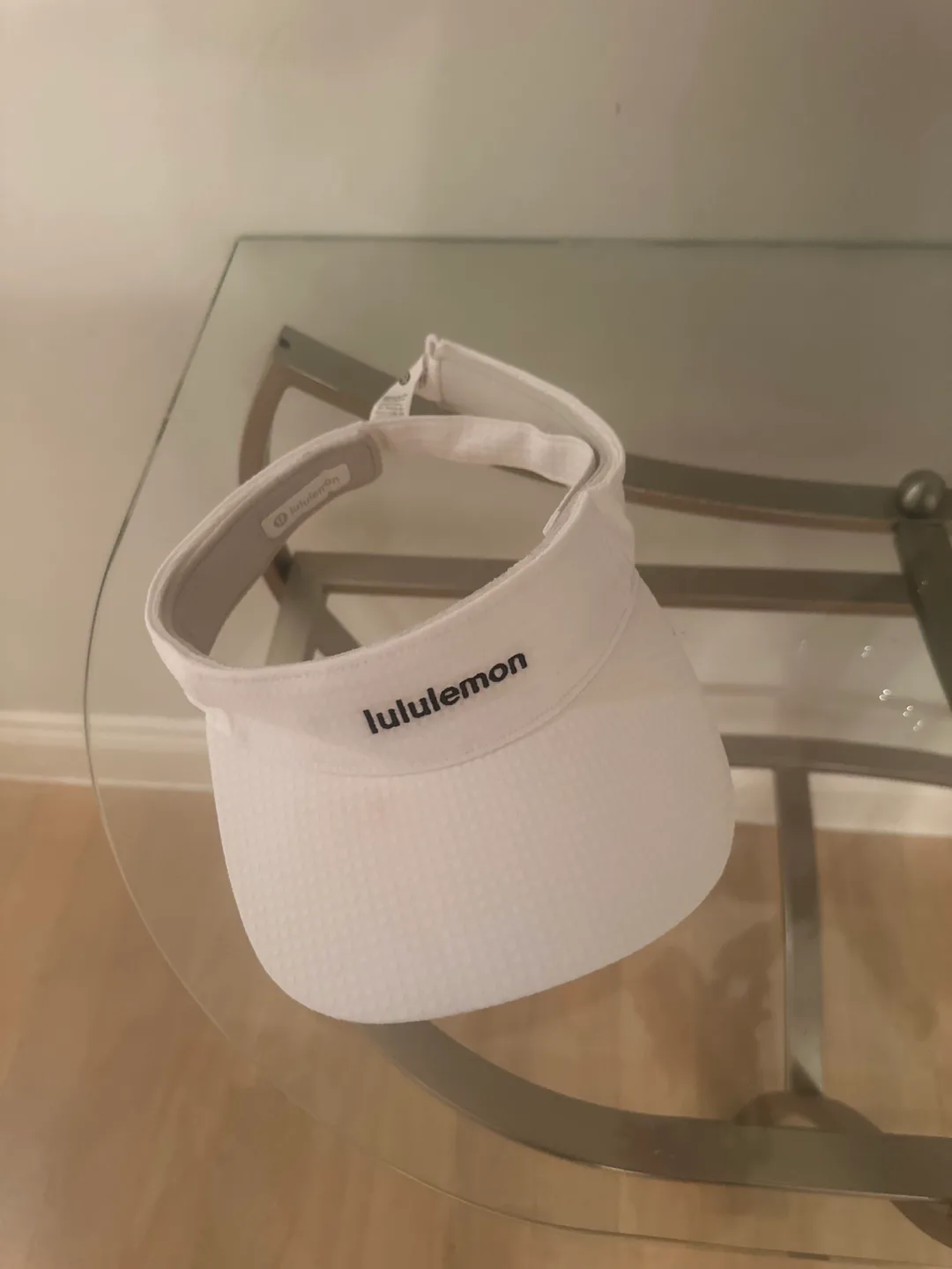 Lululemon White Visor image indicator(2)