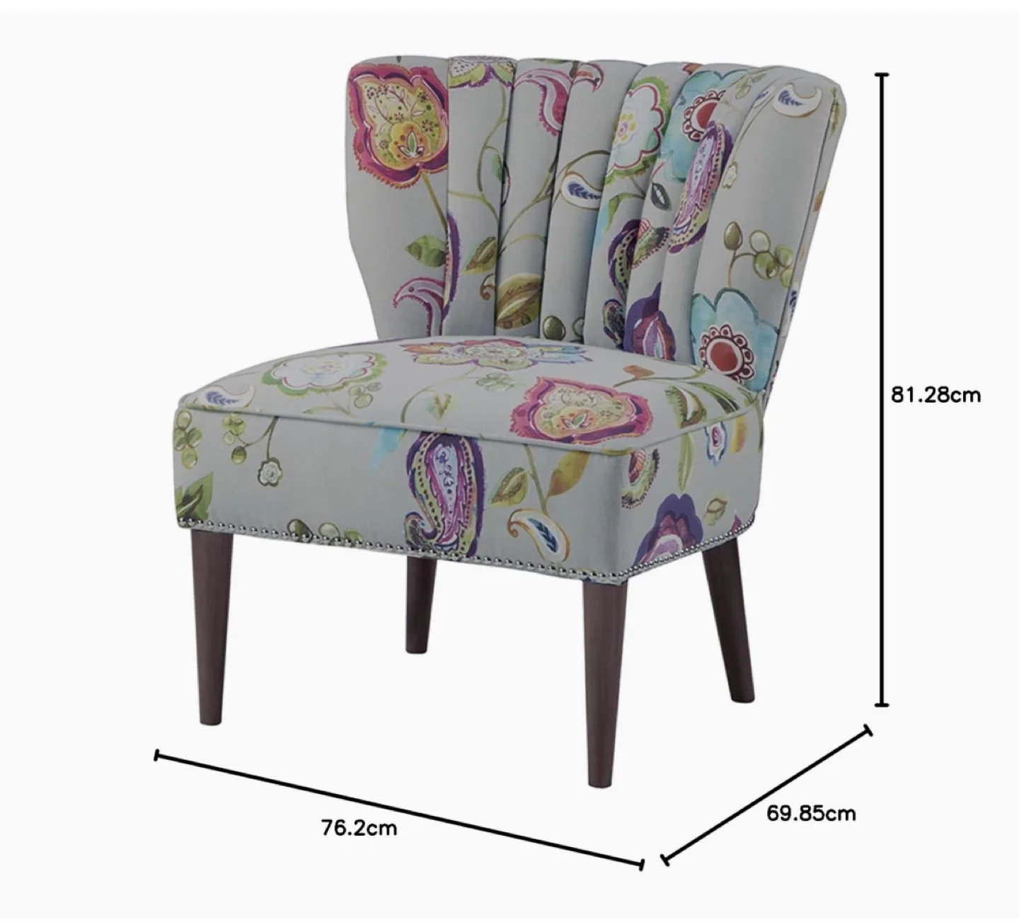 Korey Channel Back Slipper Chair by Madison Park 🧡 image indicator(6)