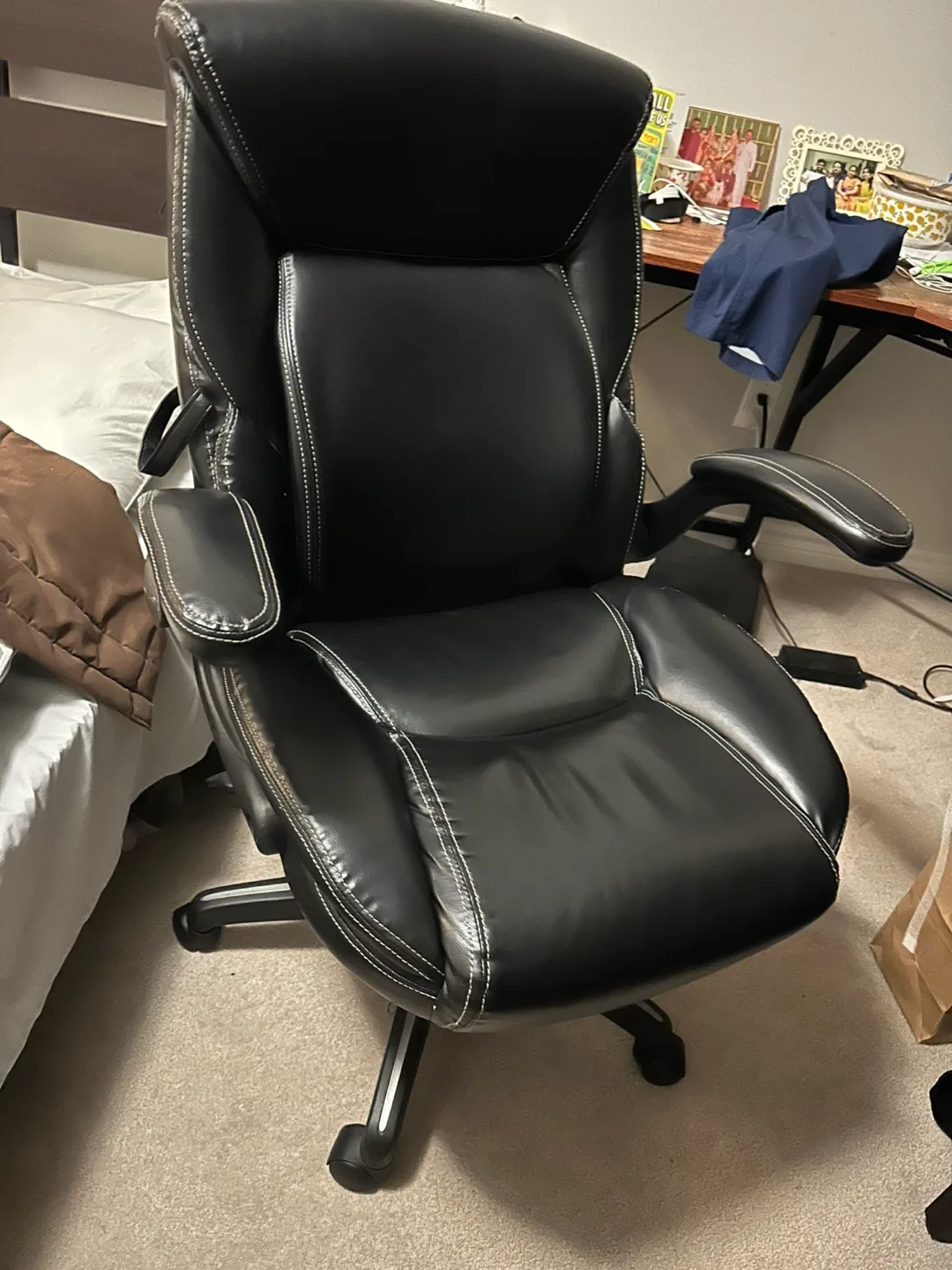 Serta Black Office Chair