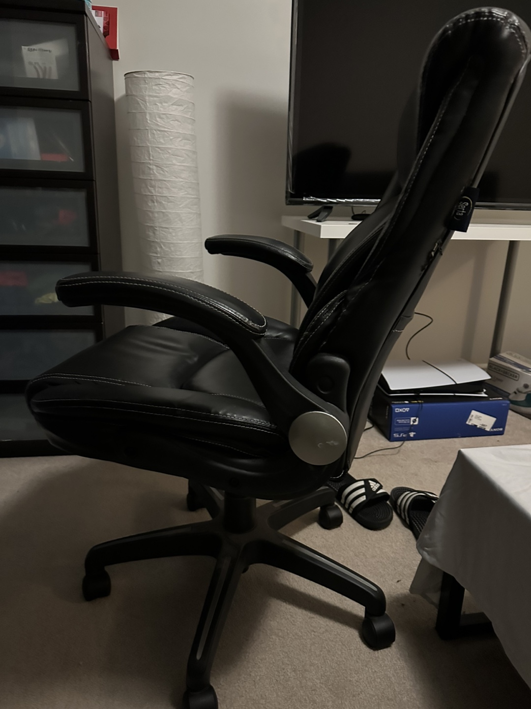 Serta Black Office Chair - photo 2