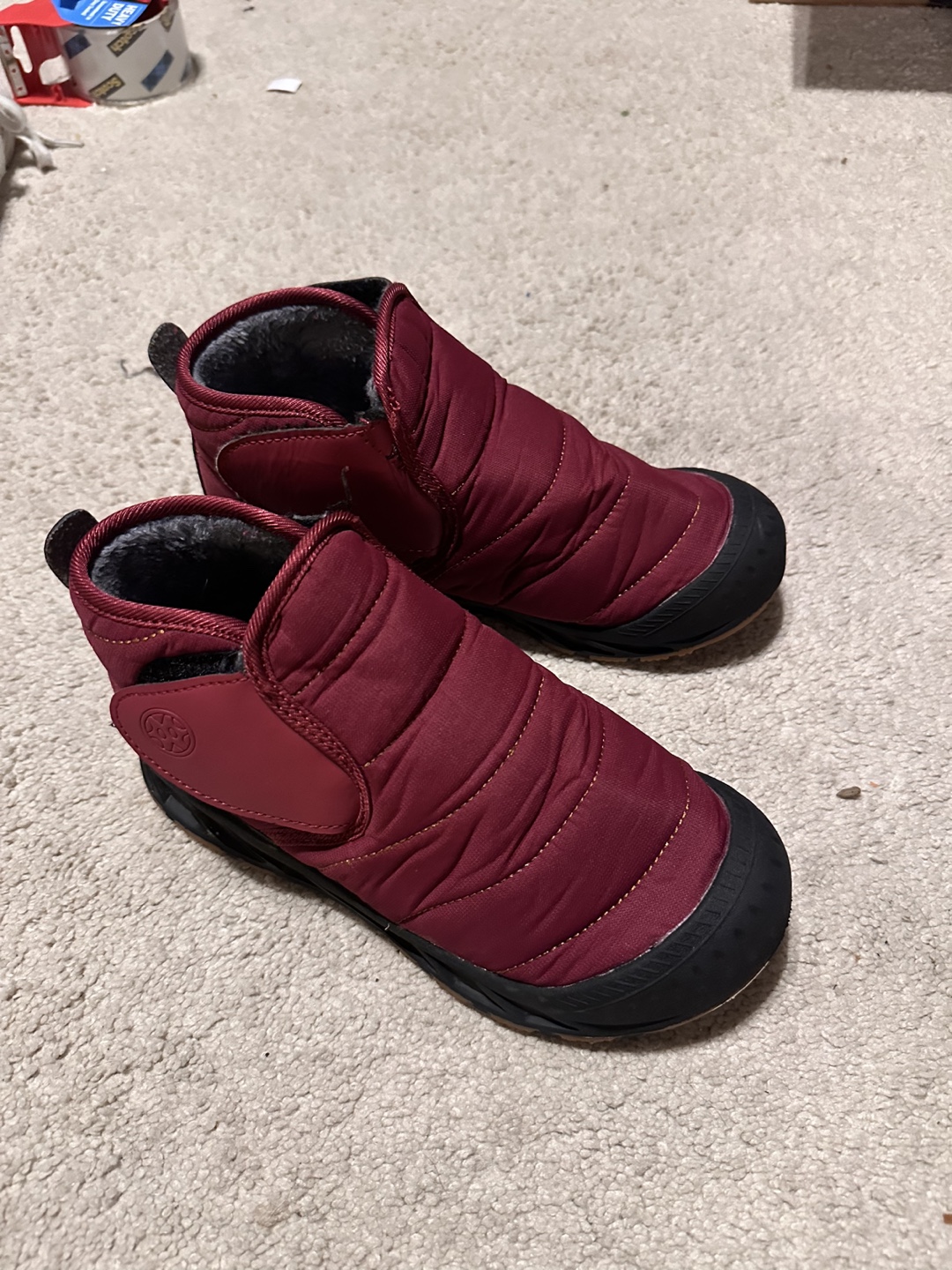 Women's Puffer Slipon Boots