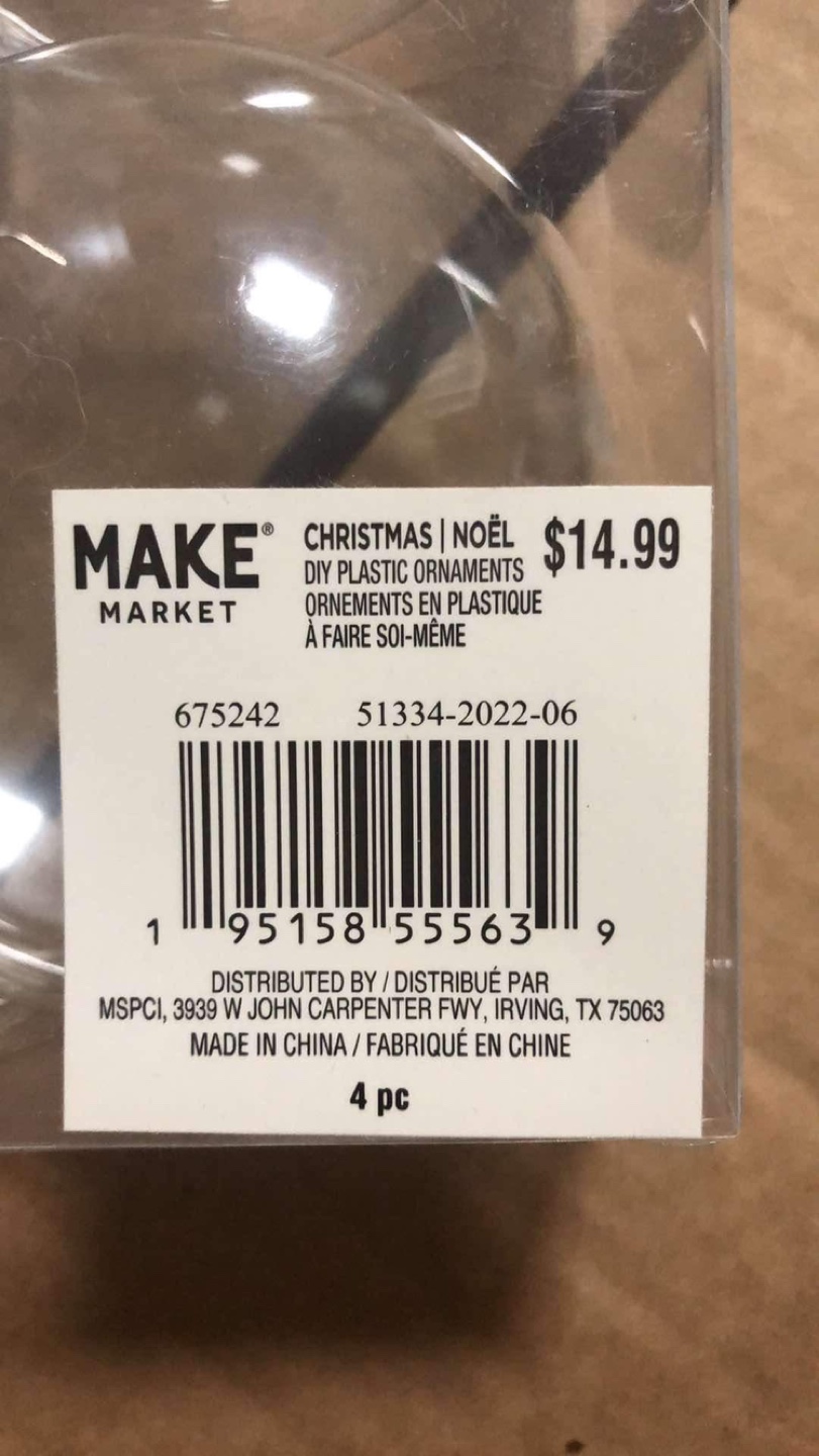 Make Market Christmas Ornaments 11 boxes - photo 2