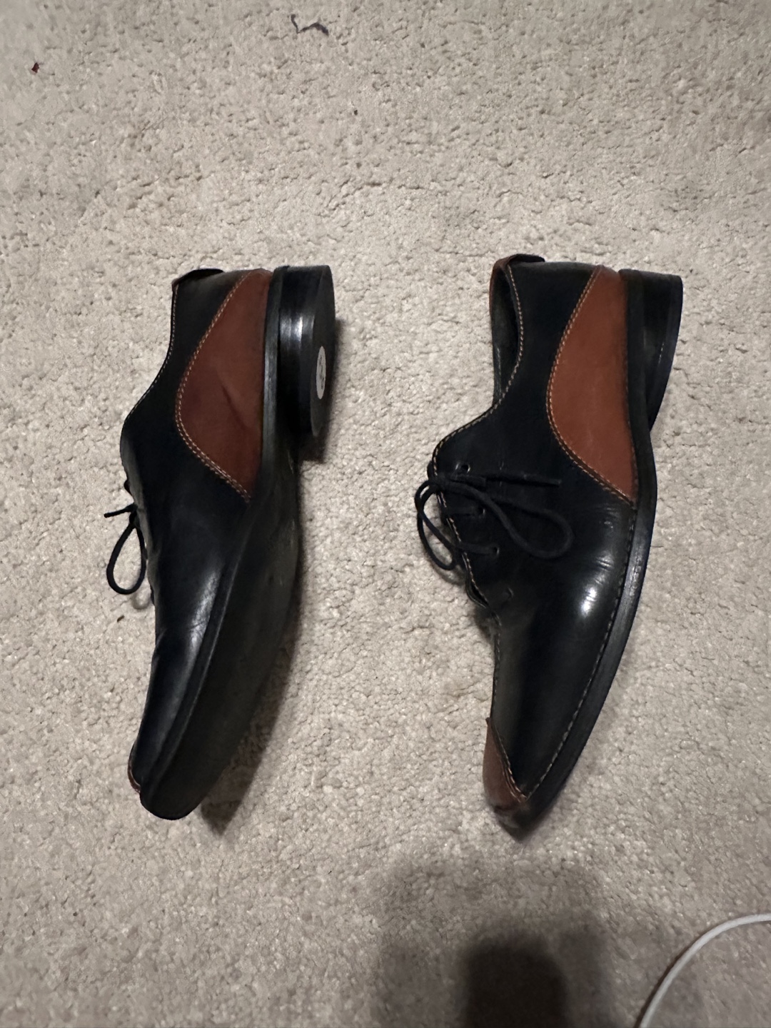 Black and Brown Leather Oxfords 🧡 - photo 2