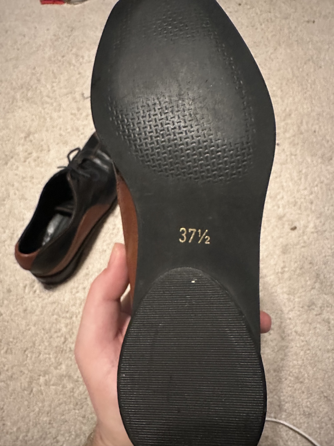 Black and Brown Leather Oxfords 🧡 - photo 5