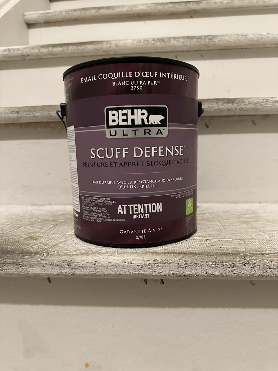 Behr Ultra Scuff Defense Interior Eggshell Enamel Paint - photo 3