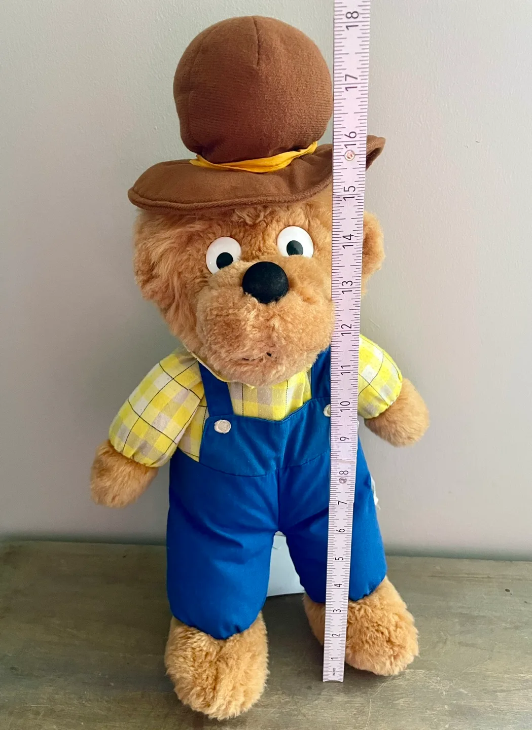 Vintage The Berenstain Bears 18” Papa Bear Plush & Book Bundle image indicator(3)