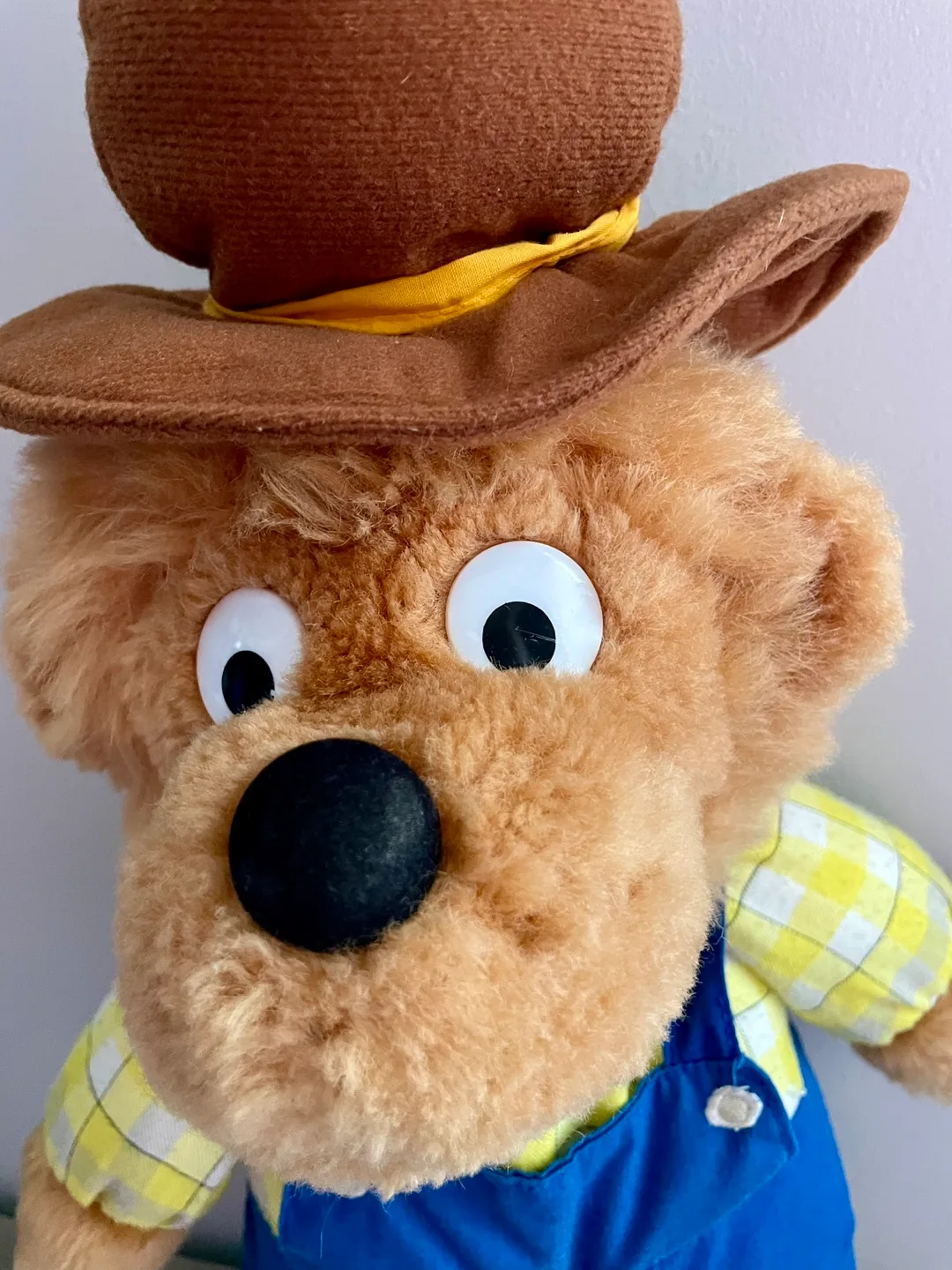 Vintage The Berenstain Bears 18” Papa Bear Plush & Book Bundle image indicator(2)