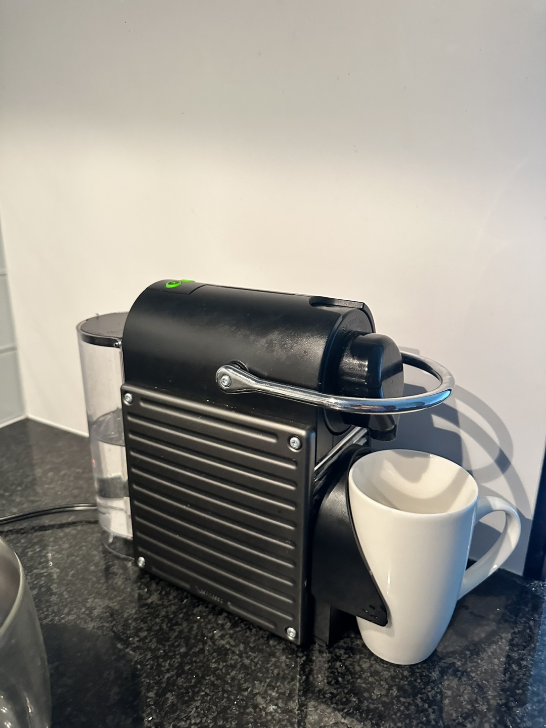 Nespresso Pixie Titanium Coffee Machine with Capsule jar - photo 5