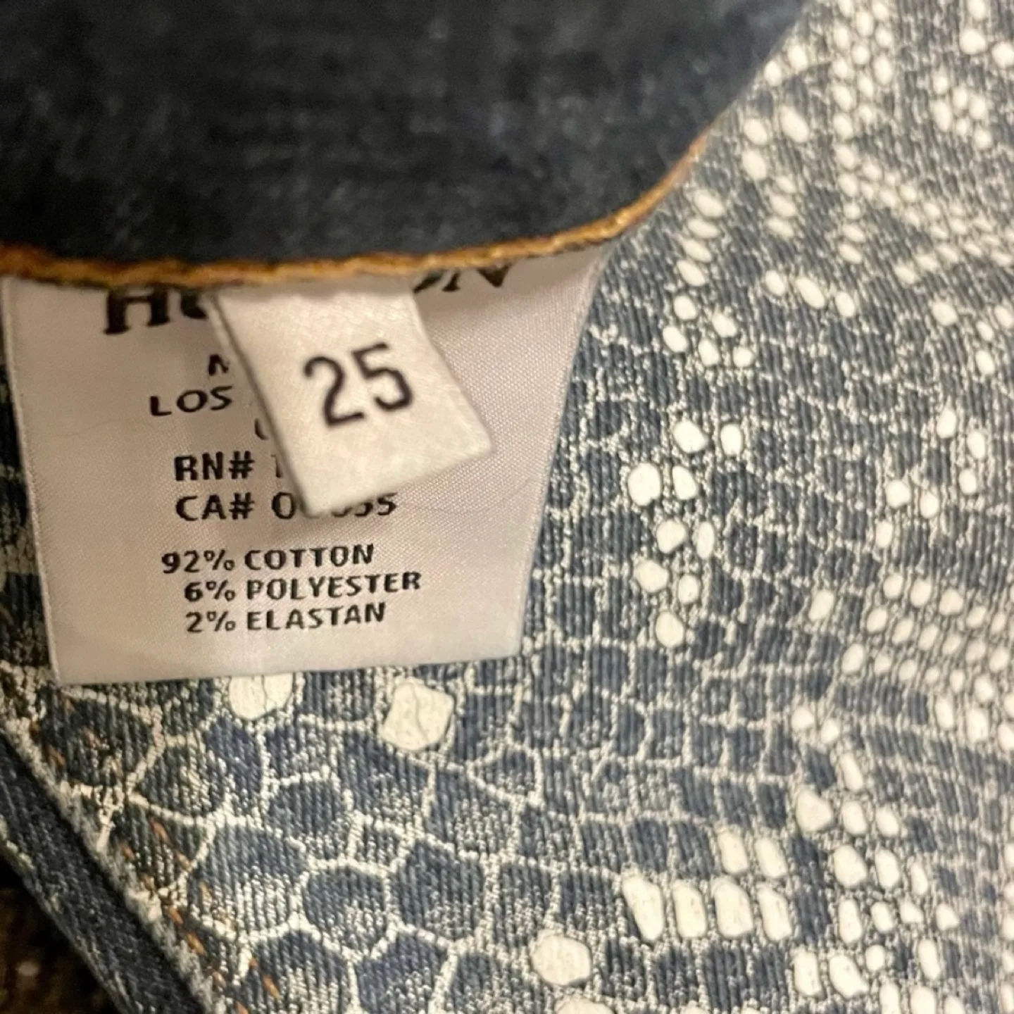 Hudson Nico Snakeskin Mid Rise Super Skinny Jeans image indicator(10)